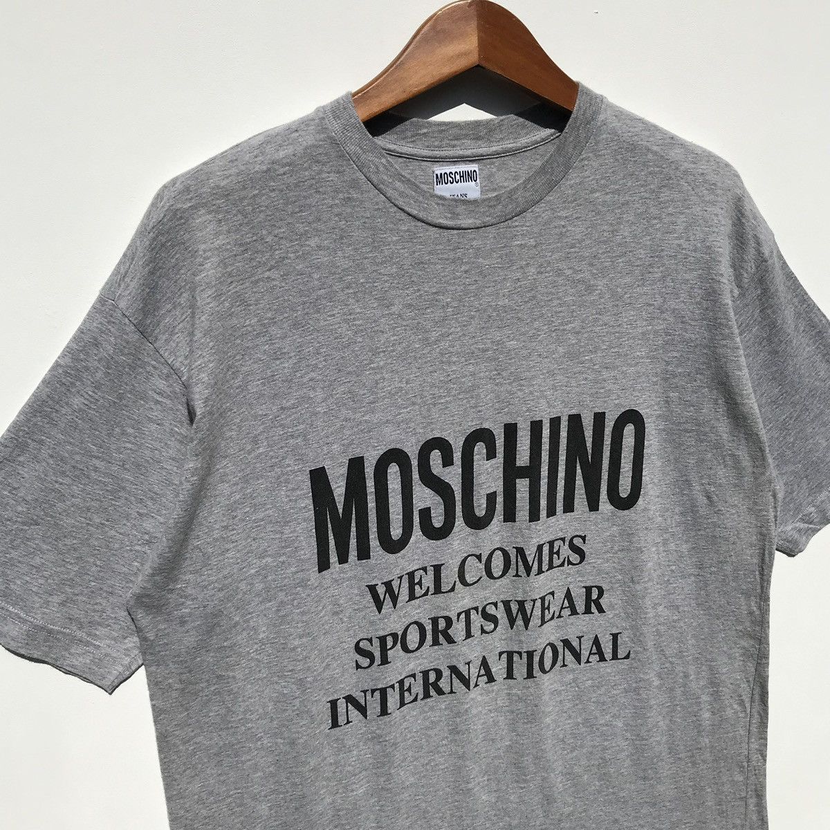 Moschino × Vintage Vintage 90s Moschino Jeans Italy Shirt Moschino Luxury Brand Size US M / EU 48-50 / 2 - 5 Thumbnail