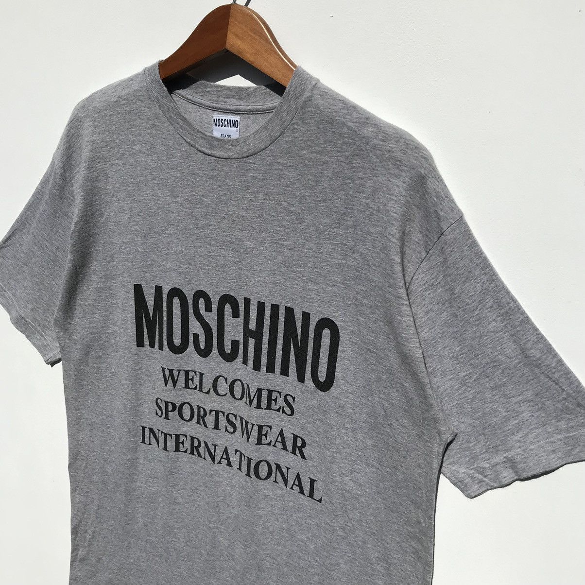 Moschino × Vintage Vintage 90s Moschino Jeans Italy Shirt Moschino Luxury Brand Size US M / EU 48-50 / 2 - 4 Thumbnail
