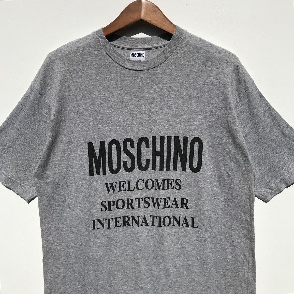 Moschino × Vintage Vintage 90s Moschino Jeans Italy Shirt Moschino Luxury Brand Size US M / EU 48-50 / 2 - 6 Thumbnail