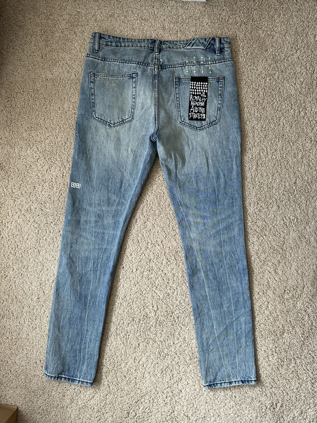 Ksubi Ksubi Blue Authentik Chitch Jeans Size US 33 - 2 Thumbnail
