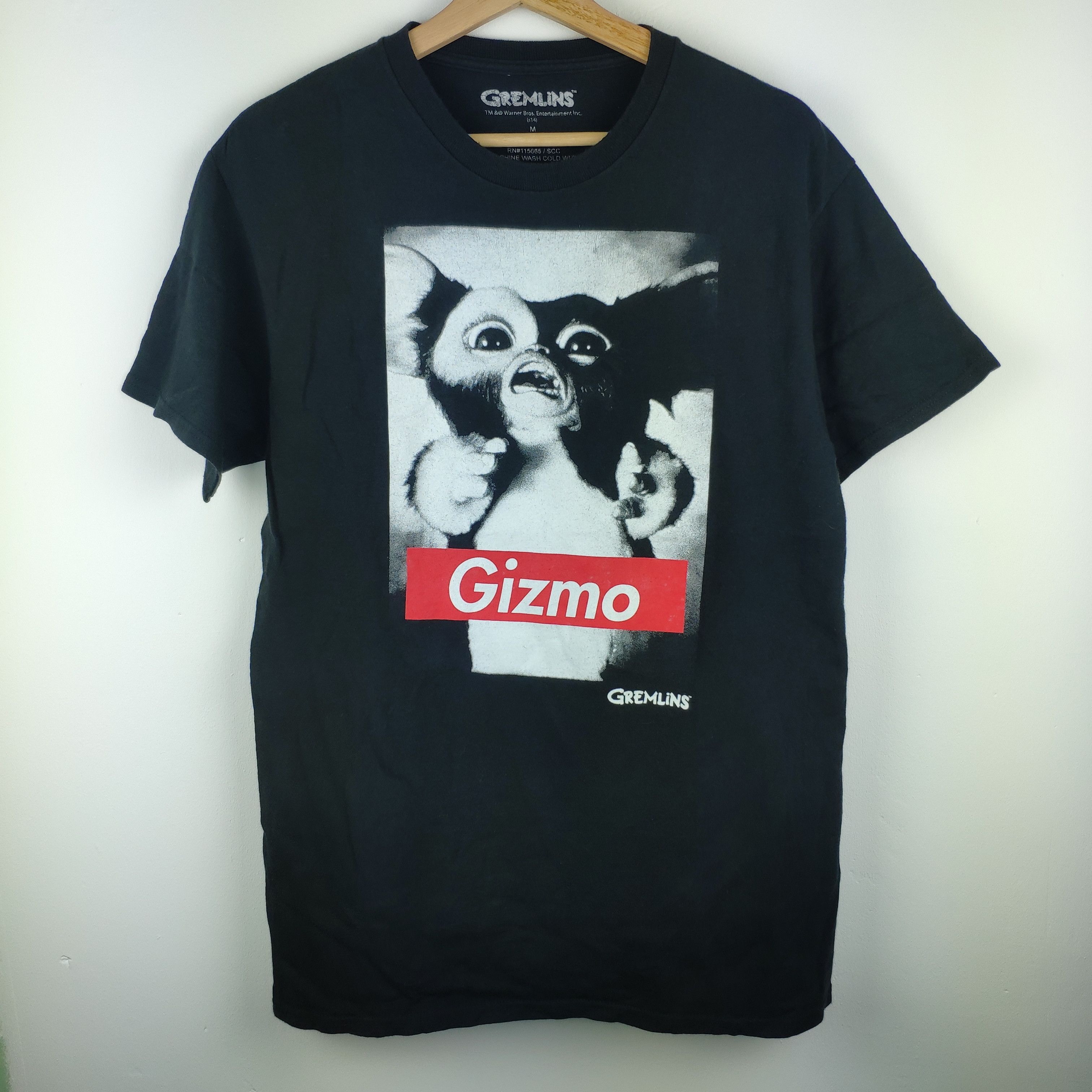 Other Steal 💥 Movie T Shirt Gremlins Gizmo Black Tee Size US M / EU 48-50 / 2 - 1 Thumbnail