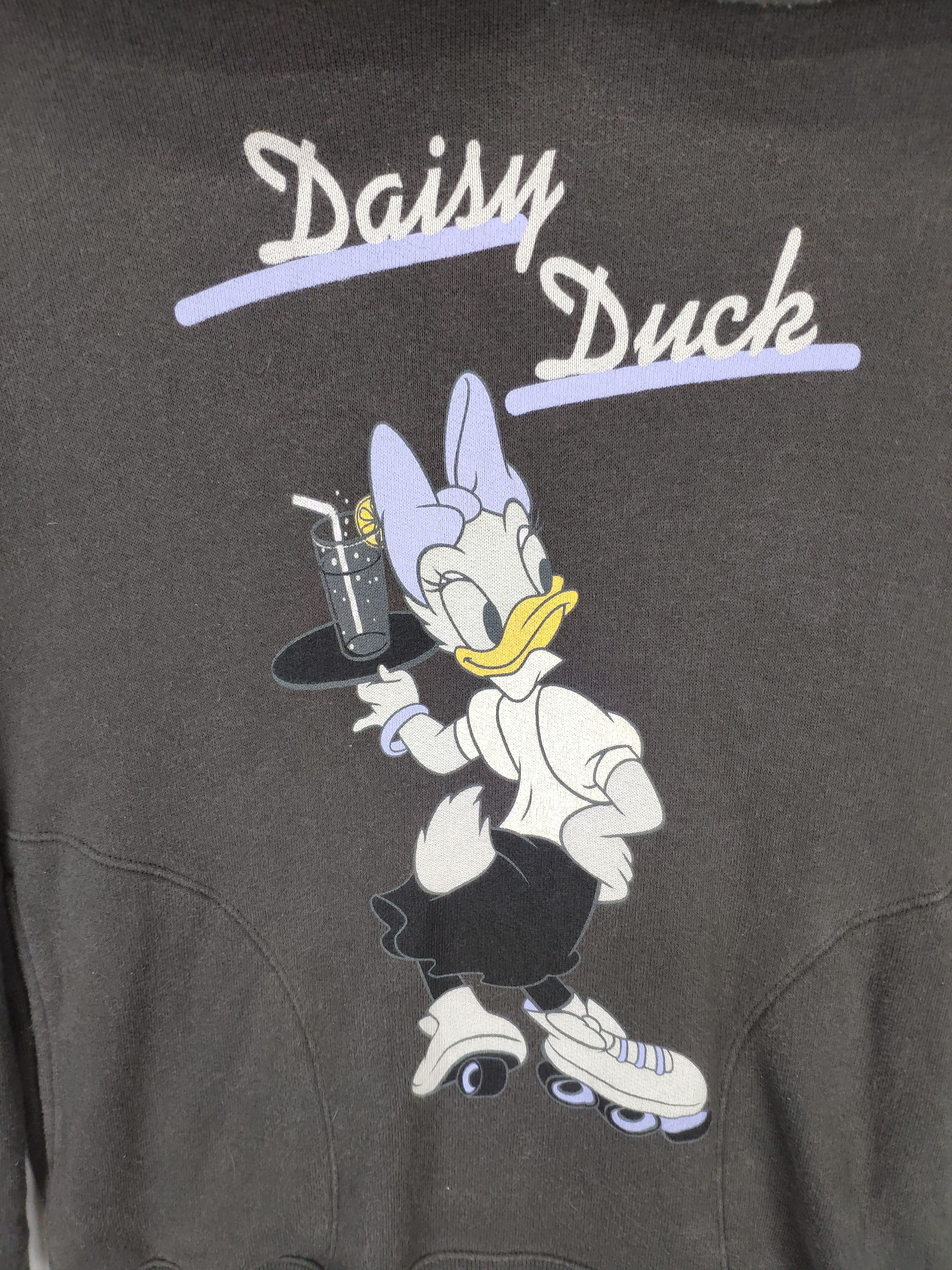 Disney × Japanese Brand × Uniqlo Uniqlo x Disney Pullover Hoodie Daisy Duck Size S / US 4 / IT 40 - 6 Thumbnail