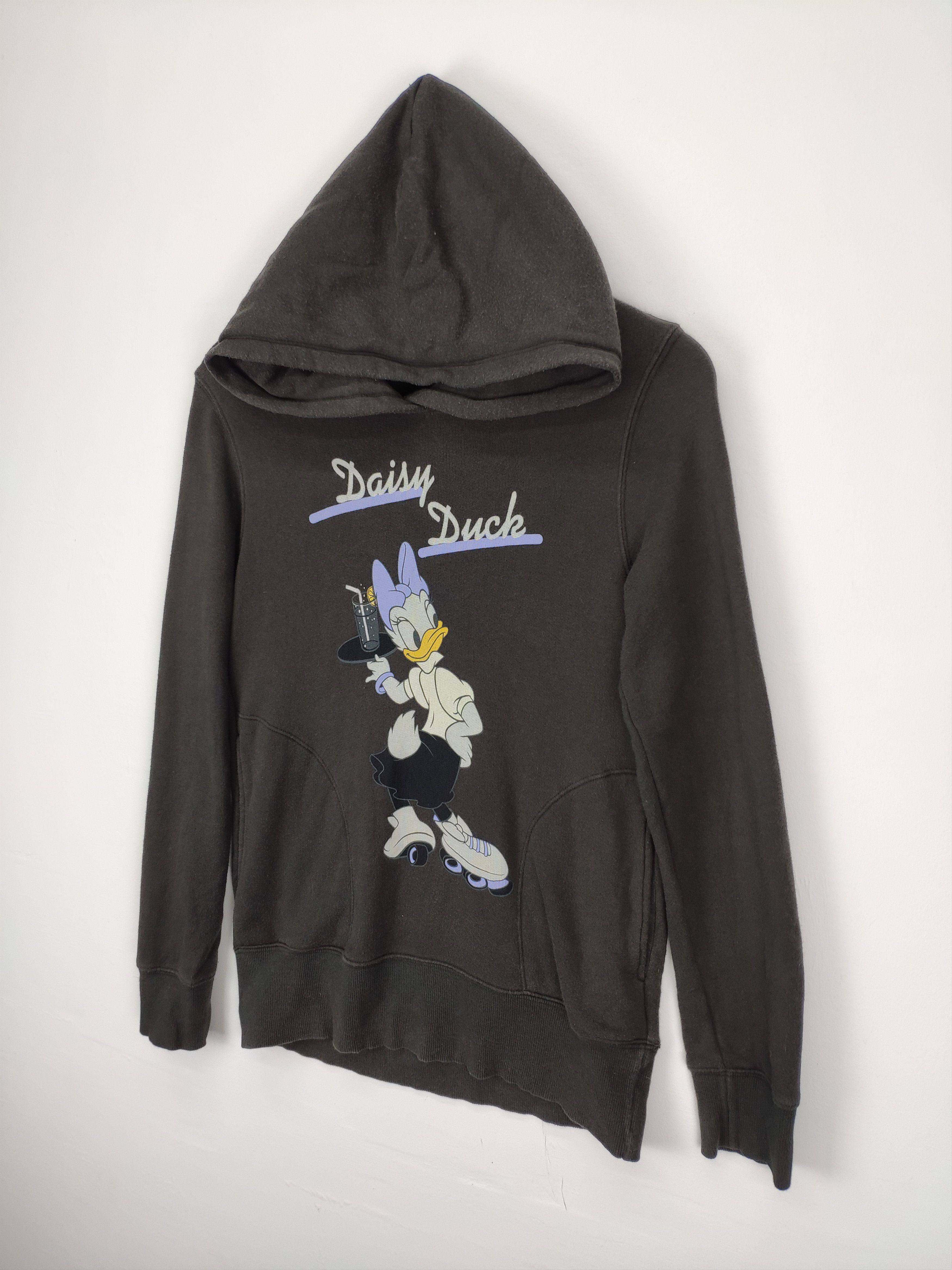 Disney × Japanese Brand × Uniqlo Uniqlo x Disney Pullover Hoodie Daisy Duck Size S / US 4 / IT 40 - 2 Thumbnail