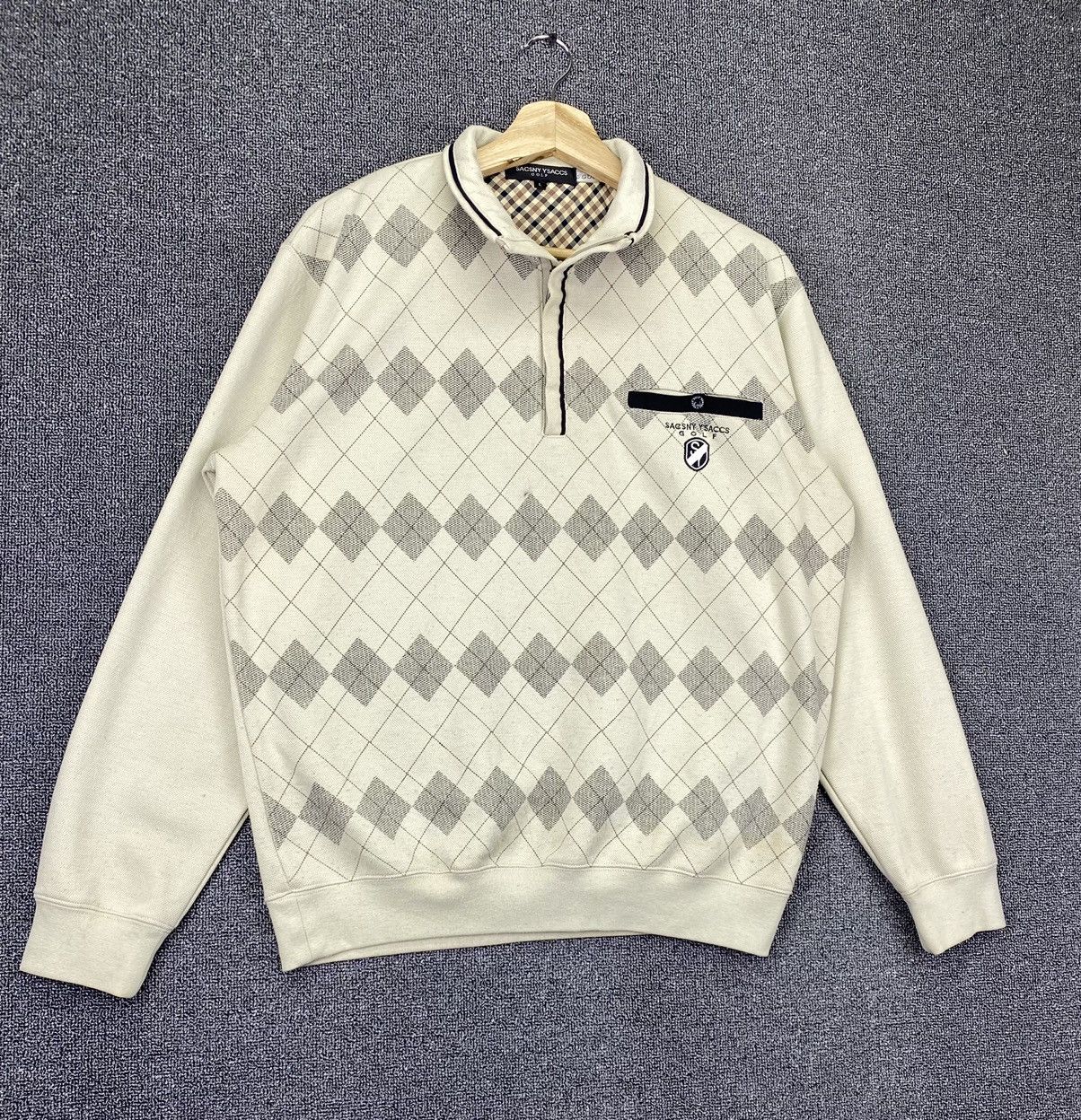 Yohji Yamamoto Vintage SACSNY Y’SACCS Golf By Yohji Yamamoto Sweatshirt Size US L / EU 52-54 / 3 - 2 Thumbnail