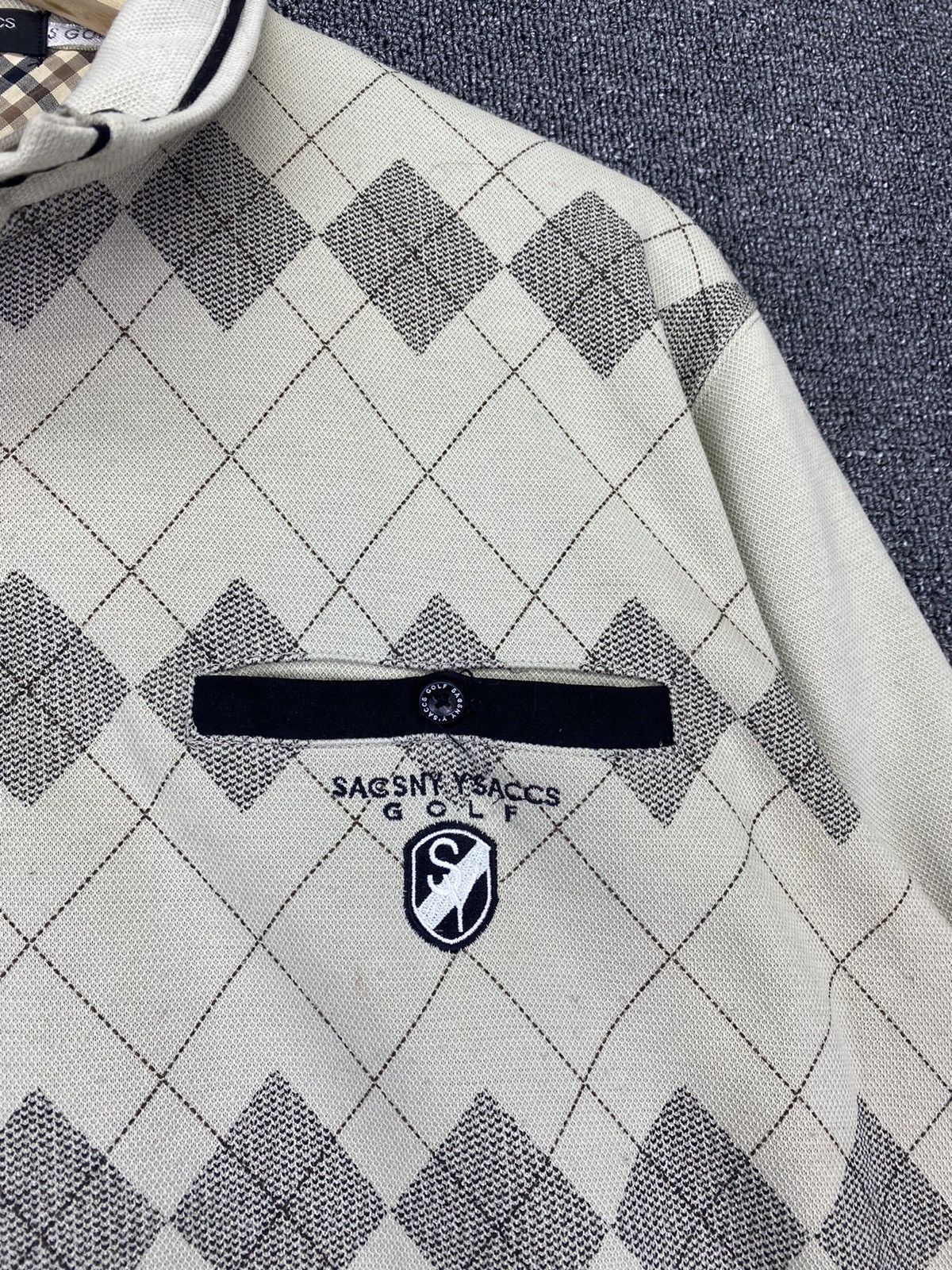 Yohji Yamamoto Vintage SACSNY Y’SACCS Golf By Yohji Yamamoto Sweatshirt Size US L / EU 52-54 / 3 - 7 Thumbnail