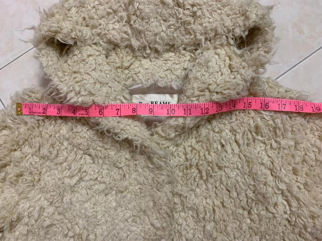Japanese Brand × Vintage Ray Beams Faux Fur Button Jacket Size M / US 6-8 / IT 42-44 - 13 Thumbnail