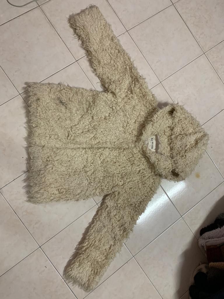 Japanese Brand × Vintage Ray Beams Faux Fur Button Jacket Size M / US 6-8 / IT 42-44 - 3 Thumbnail
