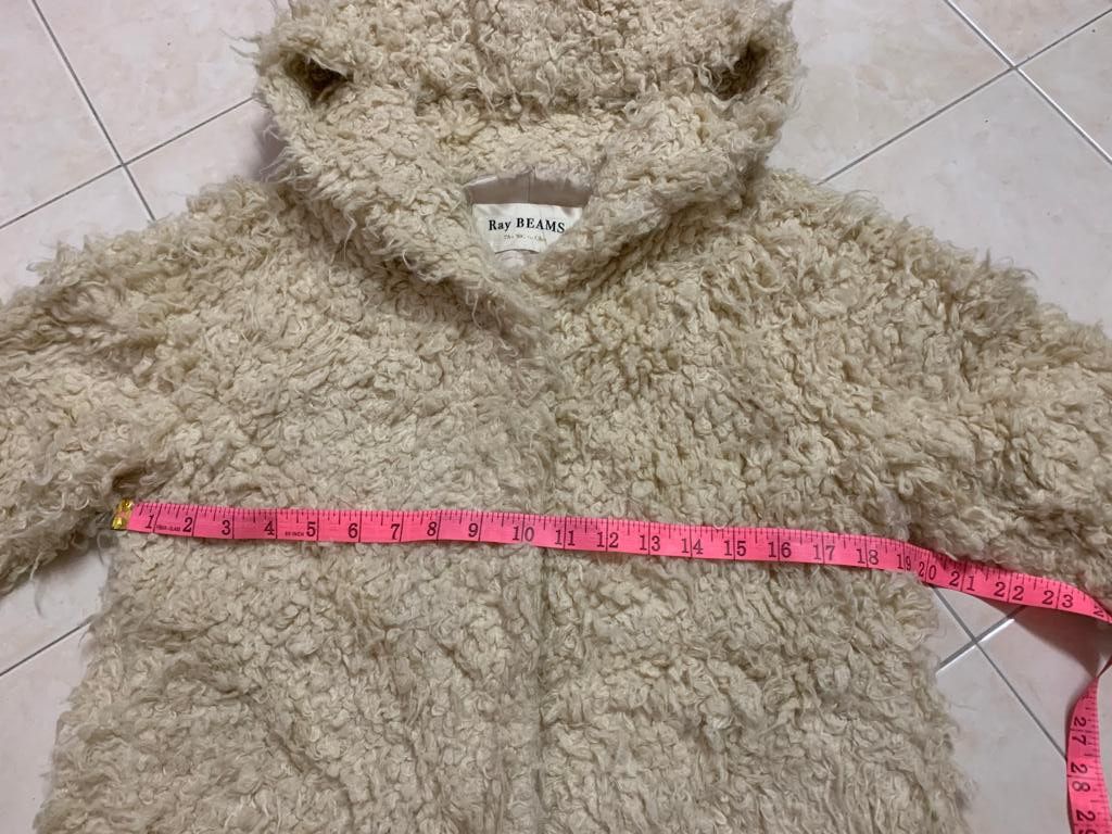 Japanese Brand × Vintage Ray Beams Faux Fur Button Jacket Size M / US 6-8 / IT 42-44 - 15 Thumbnail