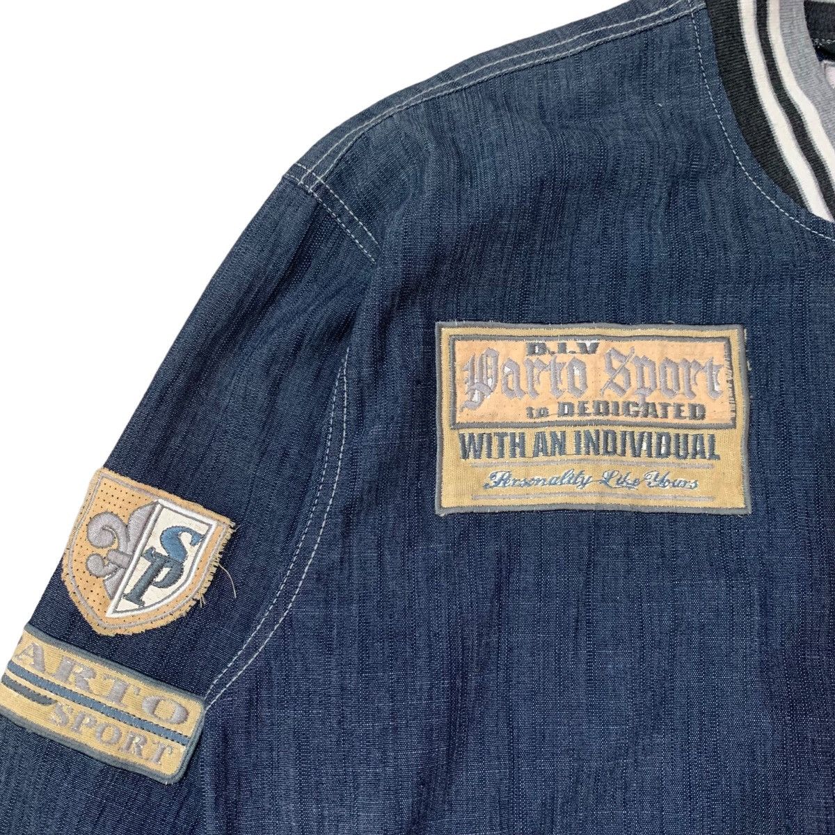 Japanese Brand Vintage Parto ll Individual Bomber Jacket Size US L / EU 52-54 / 3 - 8 Thumbnail