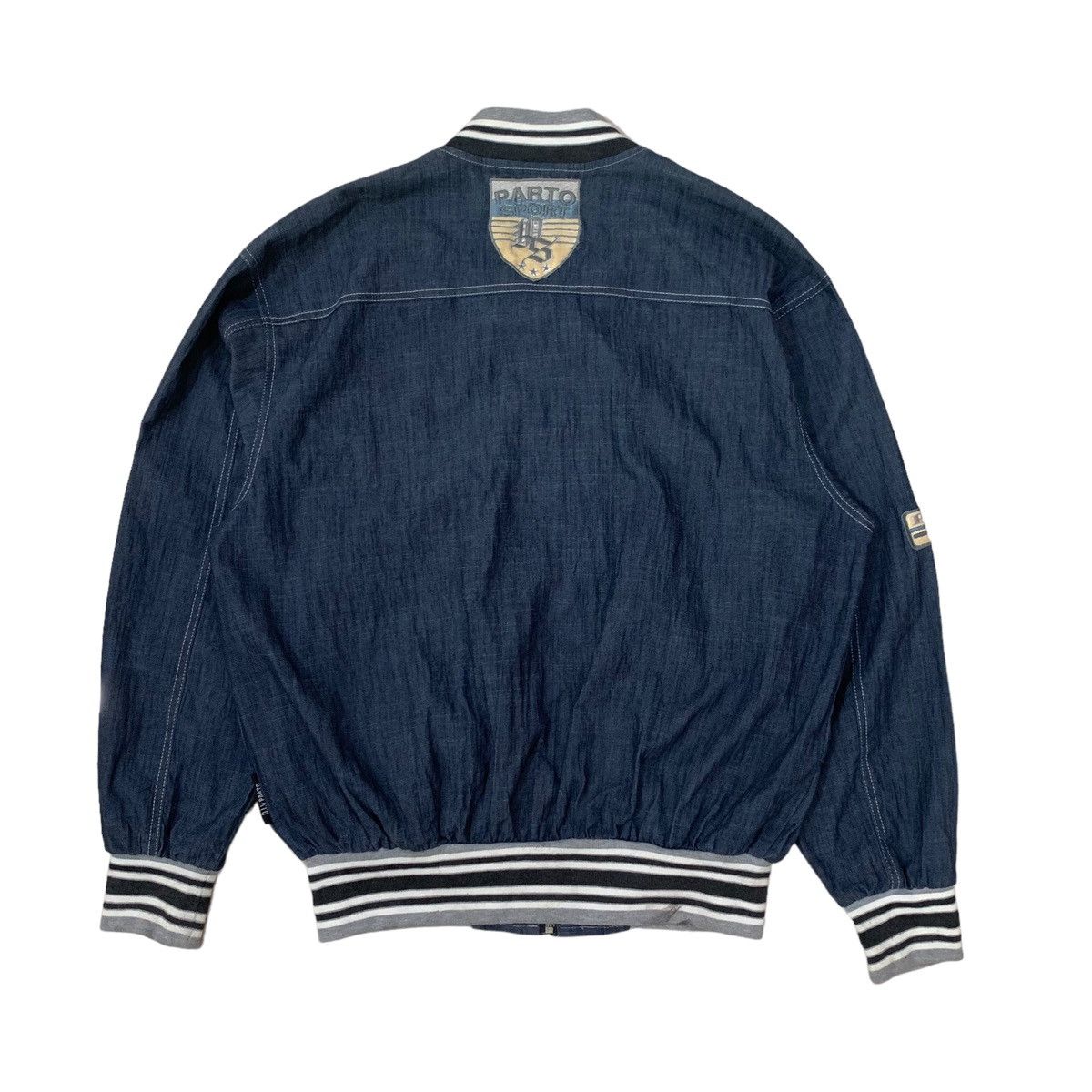Japanese Brand Vintage Parto ll Individual Bomber Jacket Size US L / EU 52-54 / 3 - 2 Thumbnail