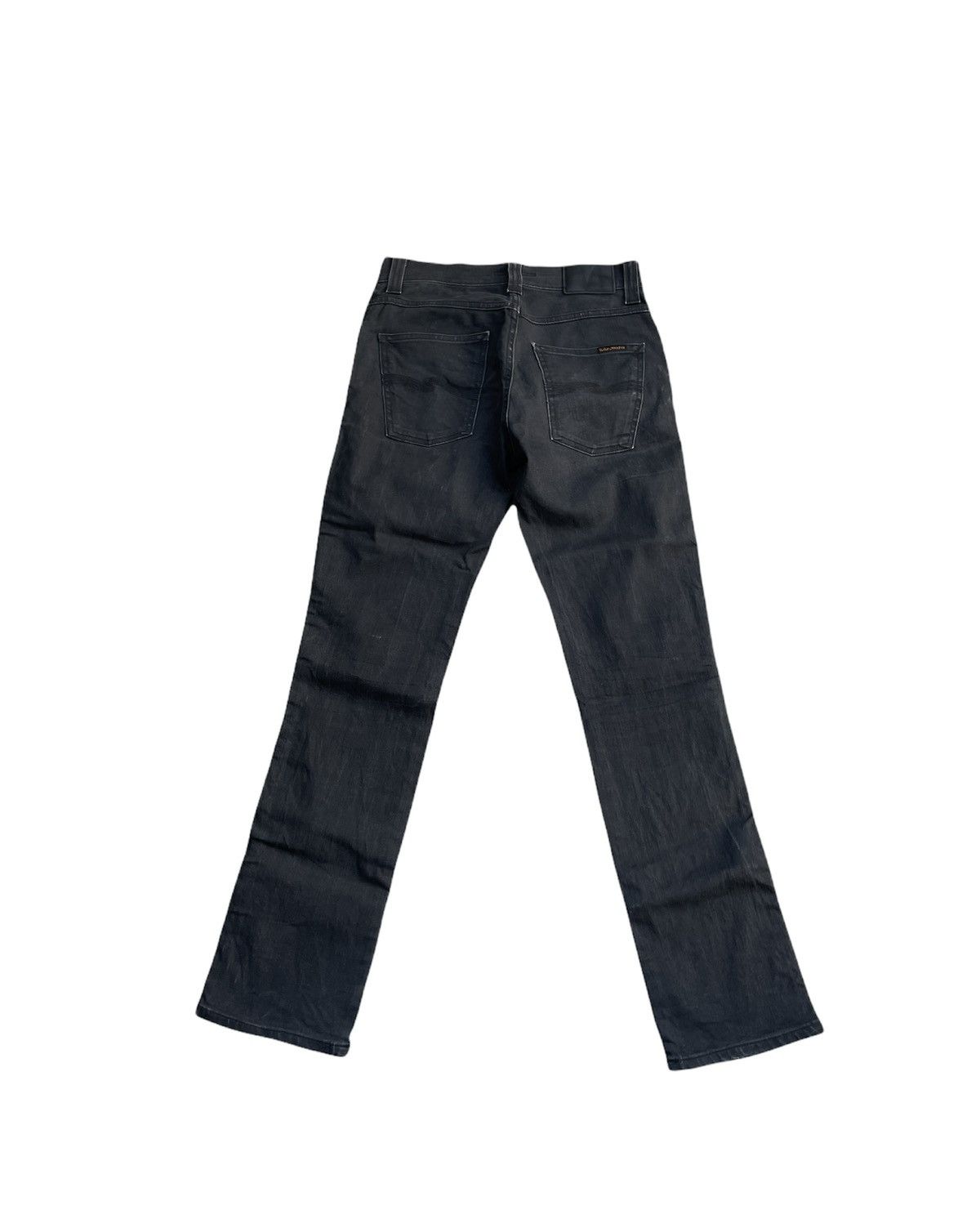 Nudie Jeans Nudie Slim Jim Dry Black Coat Denim Size US 29 - 5 Thumbnail