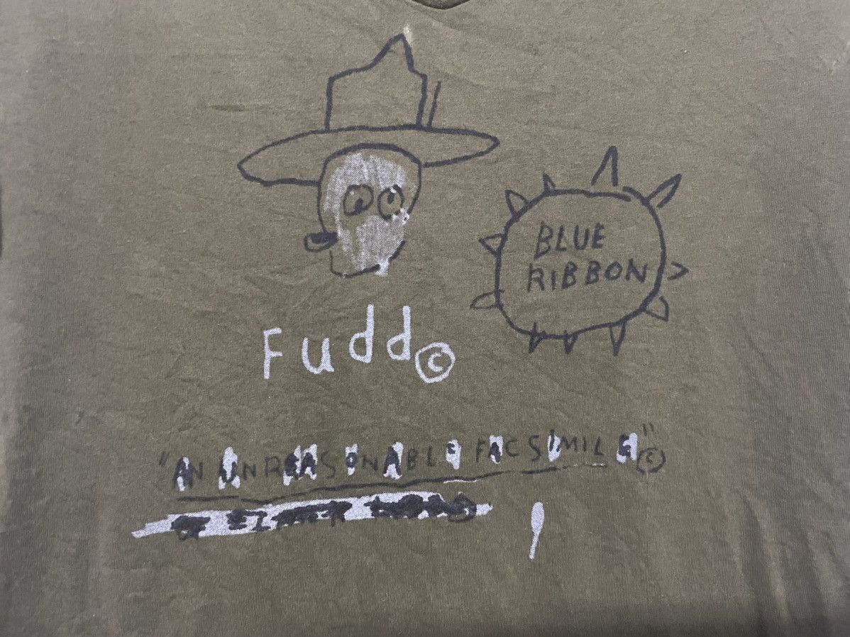 Japanese Brand Jean-Michel Basquiat x ikka v-neck Size US L / EU 52-54 / 3 - 2 Thumbnail