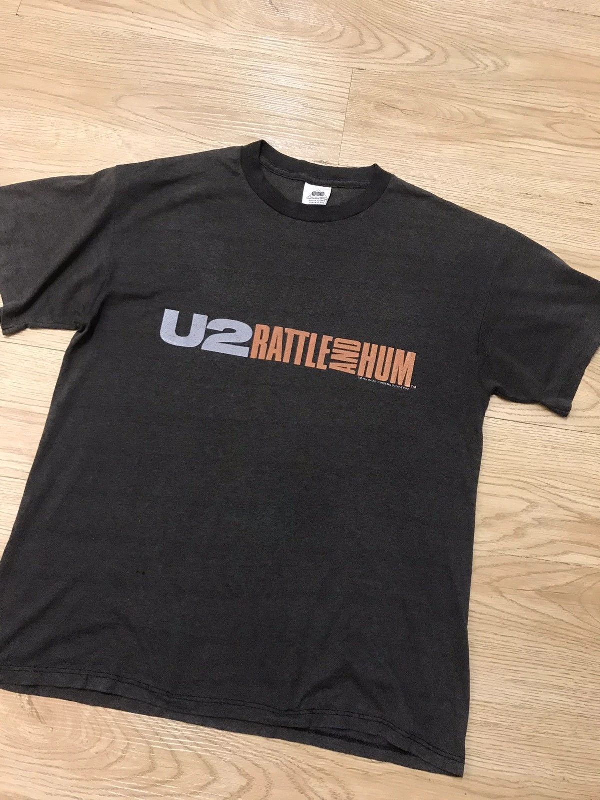 Band Tees 1988 U2 Band Rattle and Hum Tee Size US M / EU 48-50 / 2 - 3 Thumbnail