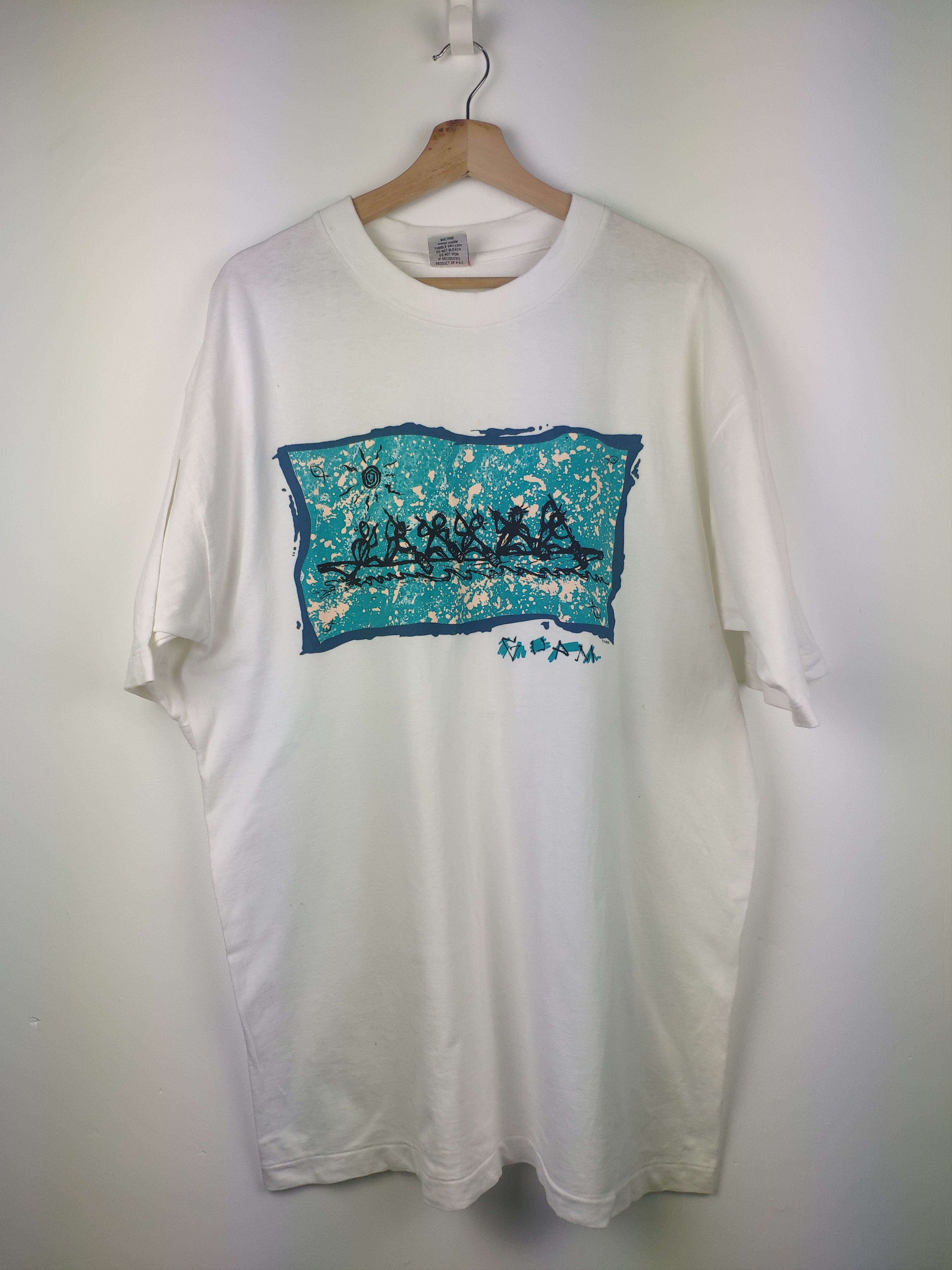 Vintage Steal 💥 Vintage Hawaii T Shirt Guam Tee Size US XL / EU 56 / 4 - 1 Thumbnail