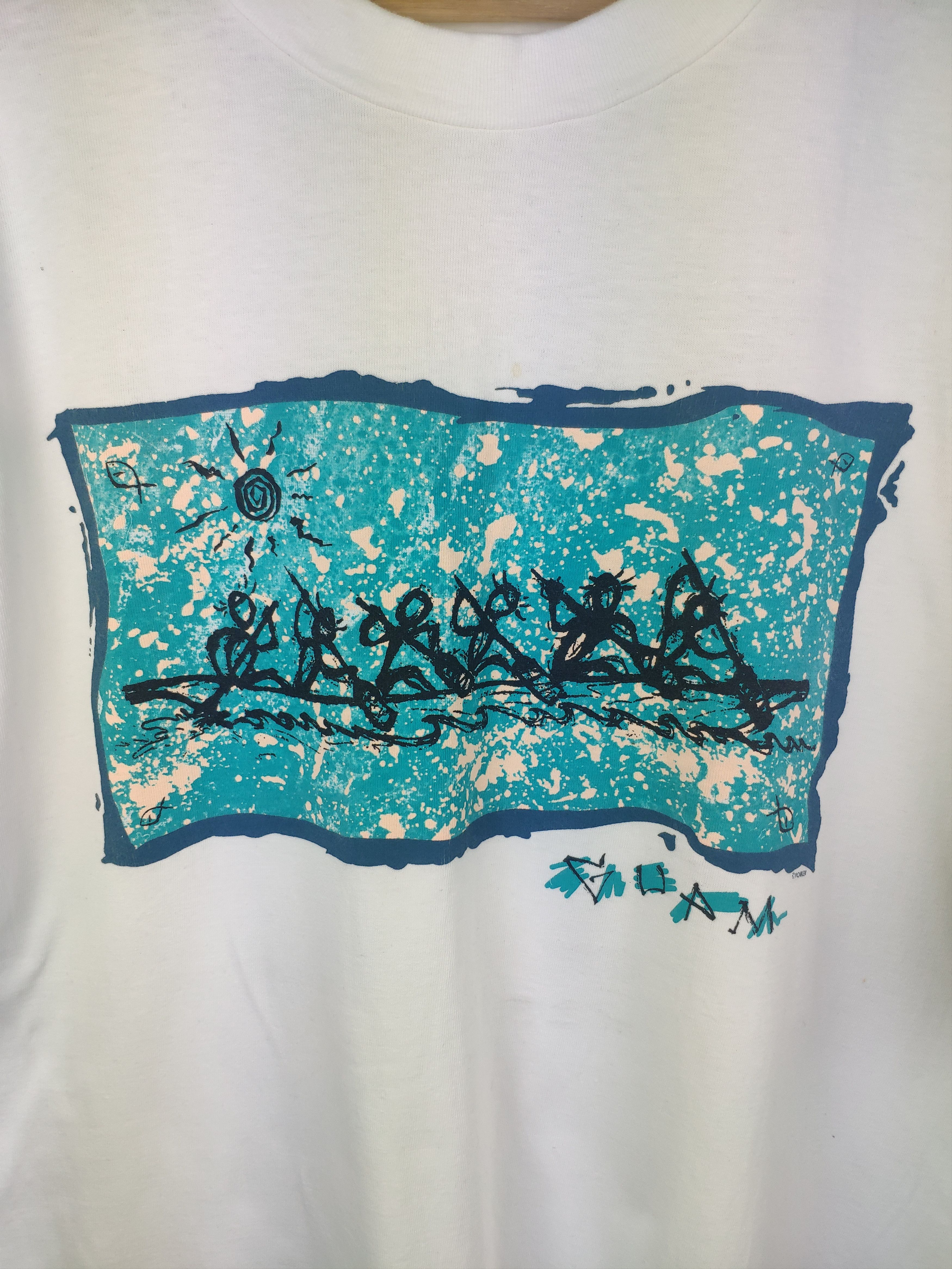 Vintage Steal 💥 Vintage Hawaii T Shirt Guam Tee Size US XL / EU 56 / 4 - 2 Thumbnail