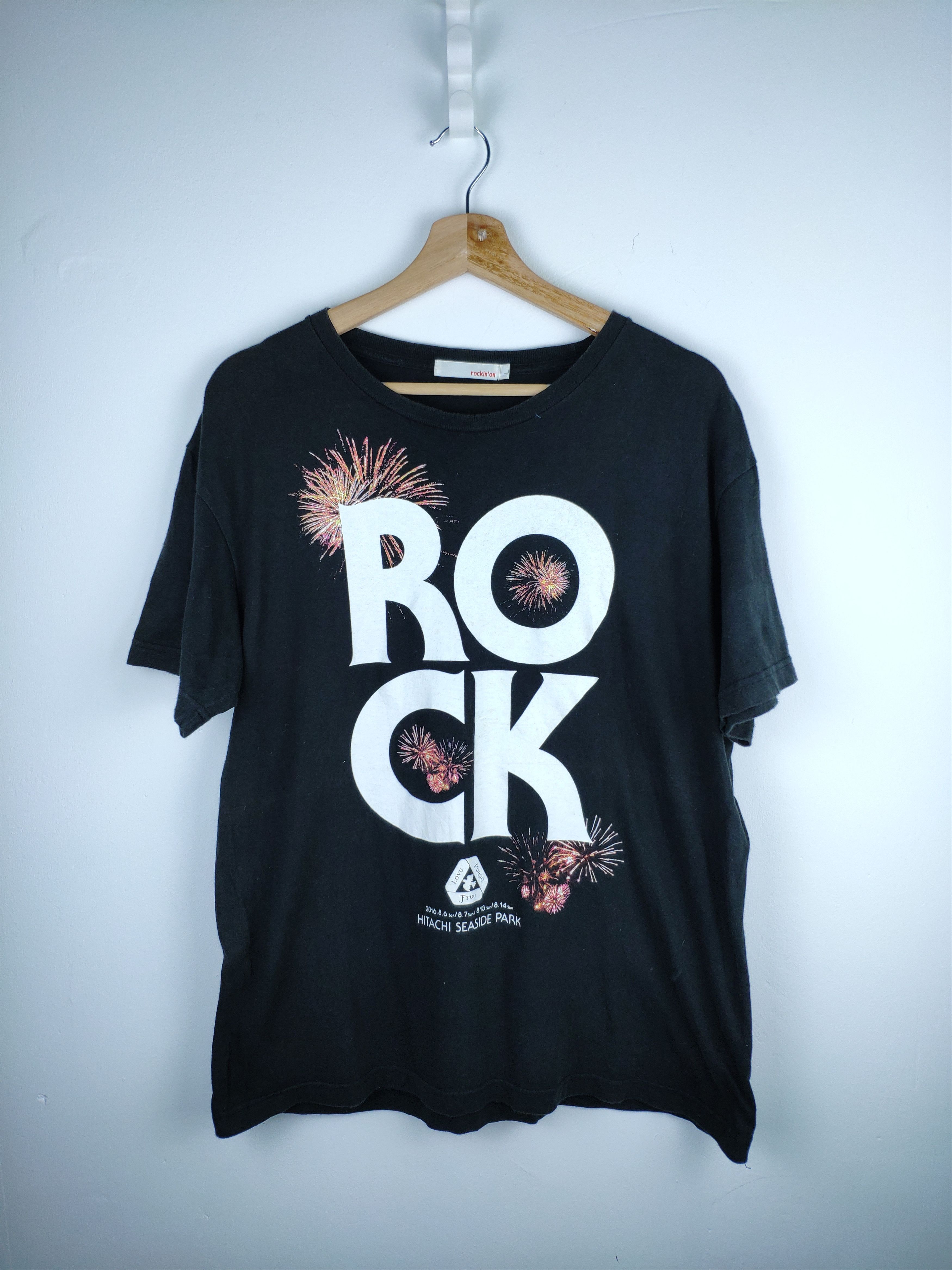 Japanese Brand Steal 💥 Rock T Shirt Japan Festival Tee Size US M / EU 48-50 / 2 - 1 Thumbnail