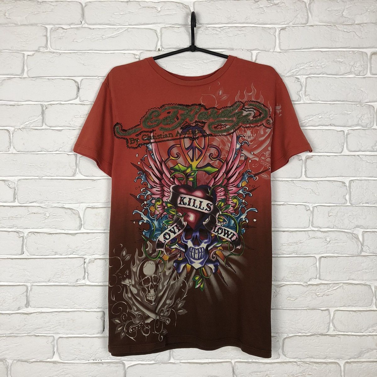 Christian Audigier Ed Hardy tee t shirt Size US M / EU 48-50 / 2 - 1 Thumbnail