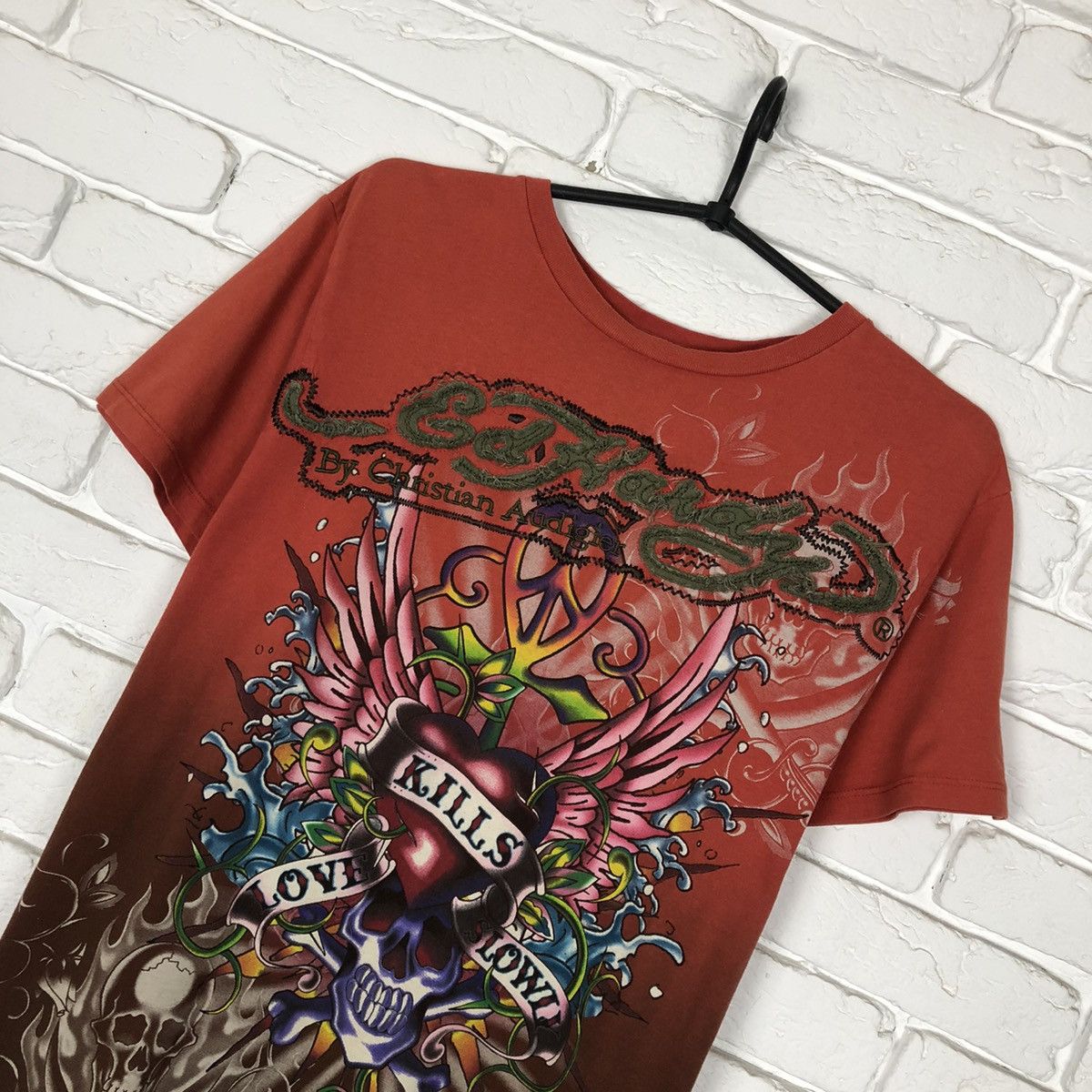 Christian Audigier Ed Hardy tee t shirt Size US M / EU 48-50 / 2 - 2 Thumbnail