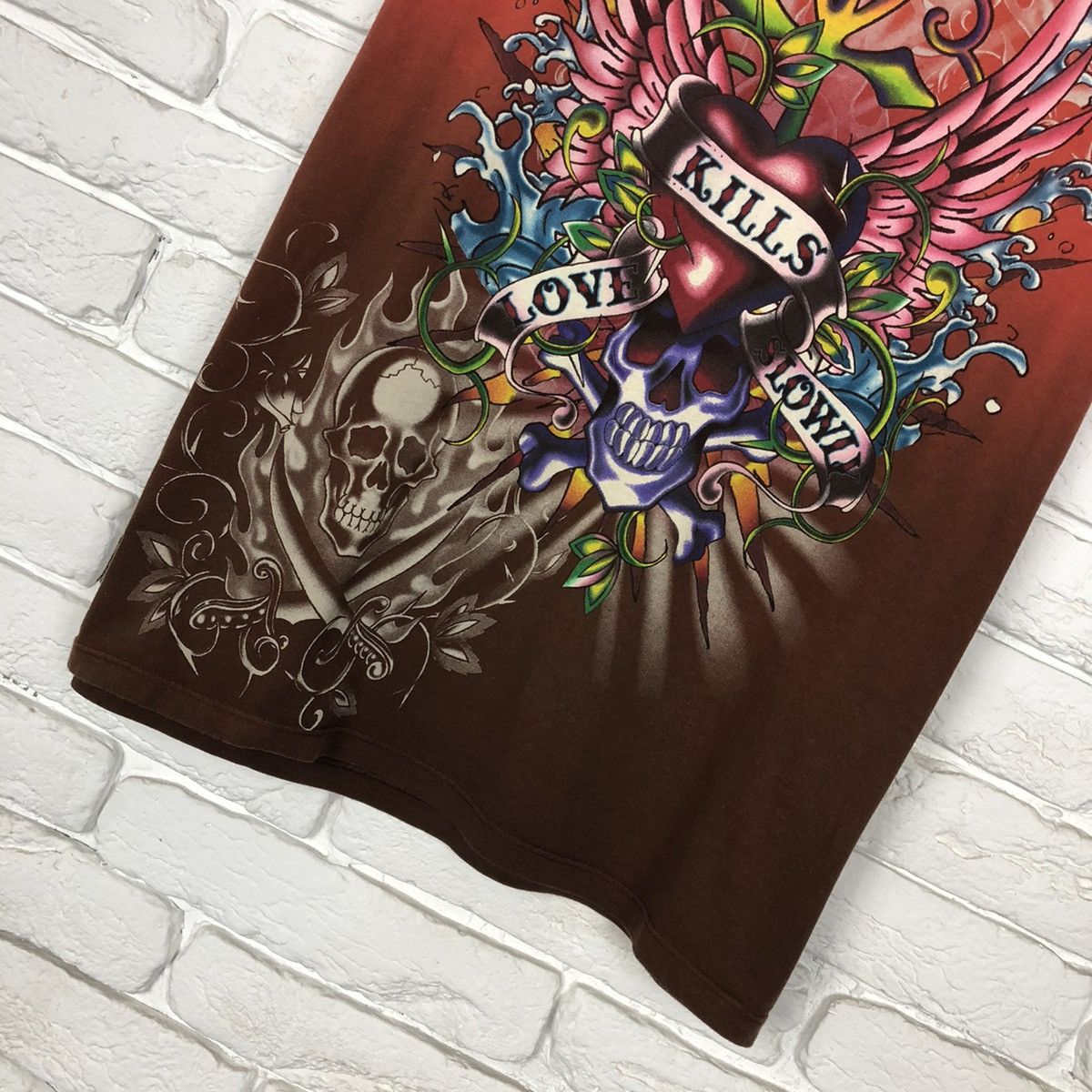 Christian Audigier Ed Hardy tee t shirt Size US M / EU 48-50 / 2 - 3 Thumbnail