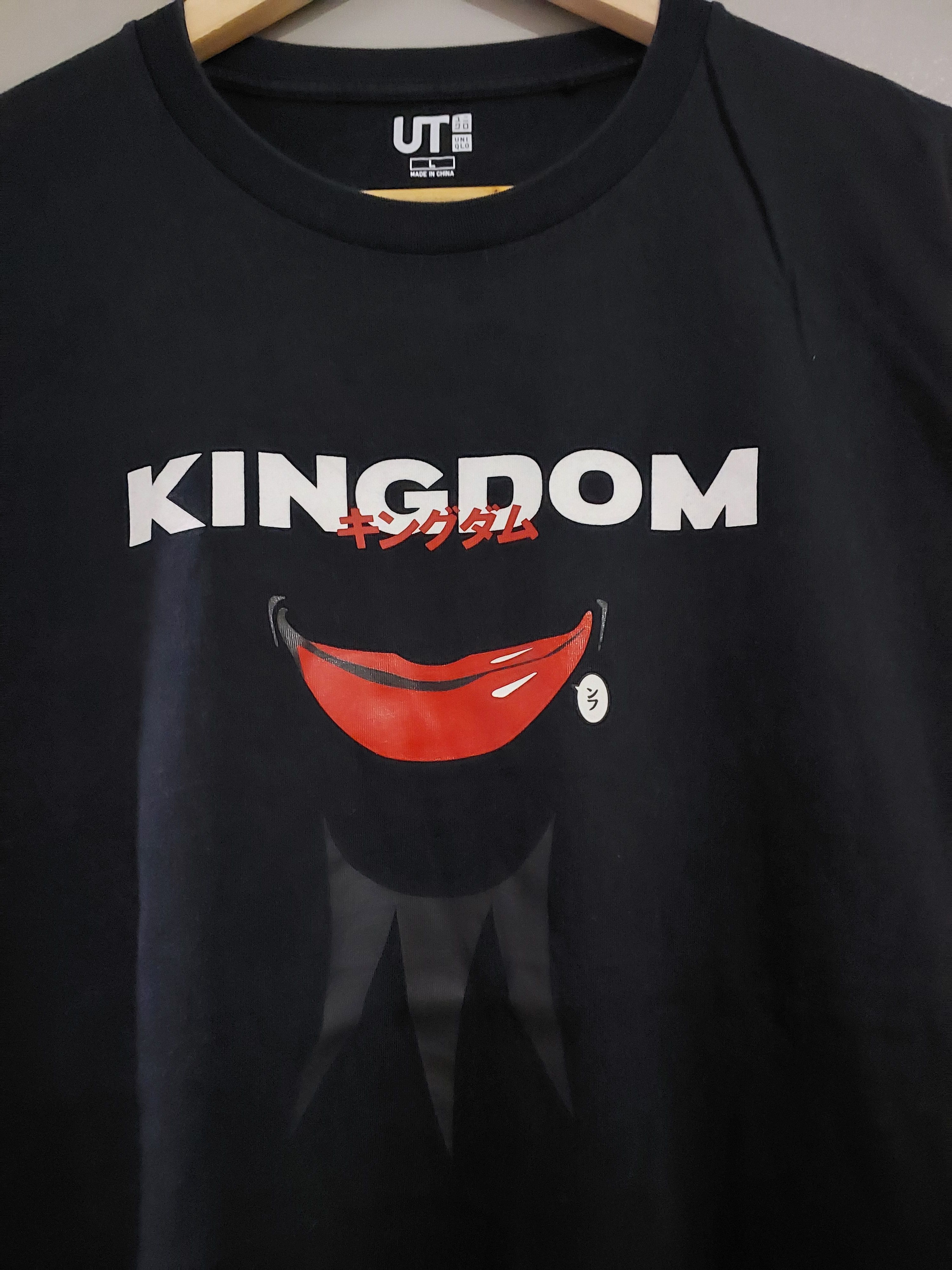 Anime × Japanese Brand × Uniqlo KINGDOM ANIME YASUHISA HARA UNIQLO T-SHIRT Size US L / EU 52-54 / 3 - 3 Thumbnail