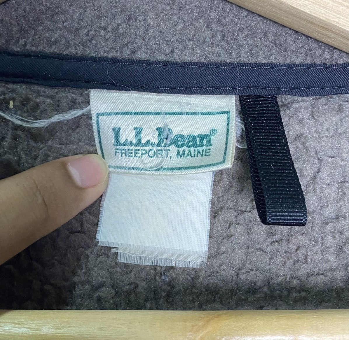 L.L. Bean OFFER 🔥 Vintage L.L Bean Fleece Zip Up Jacket Size US XL / EU 56 / 4 - 3 Thumbnail