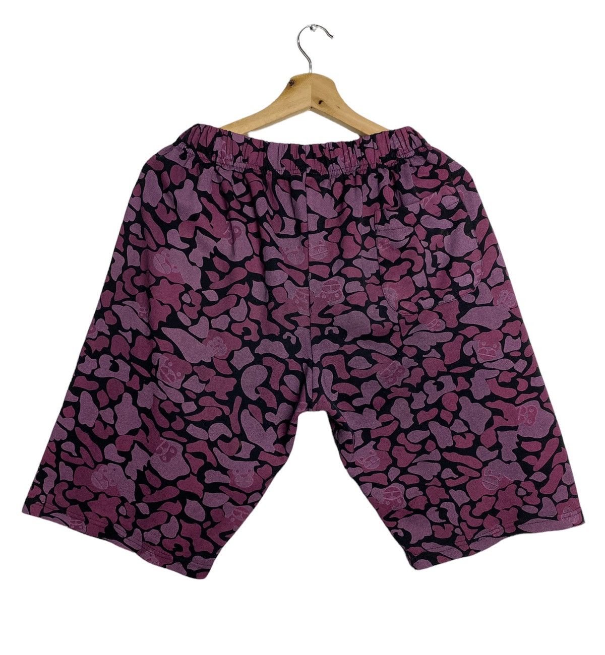 Japanese Brand SHOOT 🔥 Vintage Fullprint Uittg Baby Milo Short Pants Size US 32 / EU 48 - 9 Thumbnail