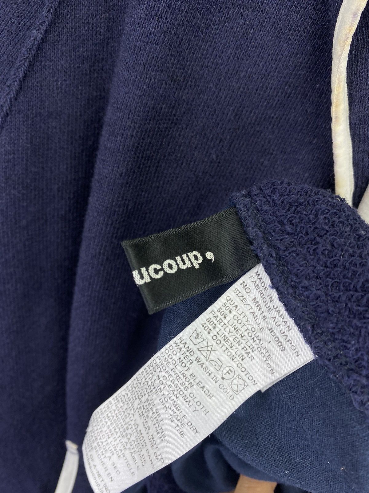 Issey Miyake Mercibeaucoup Issey Miyake Fully Hodded Wool Sweater Jacket Size US M / EU 48-50 / 2 - 10 Thumbnail