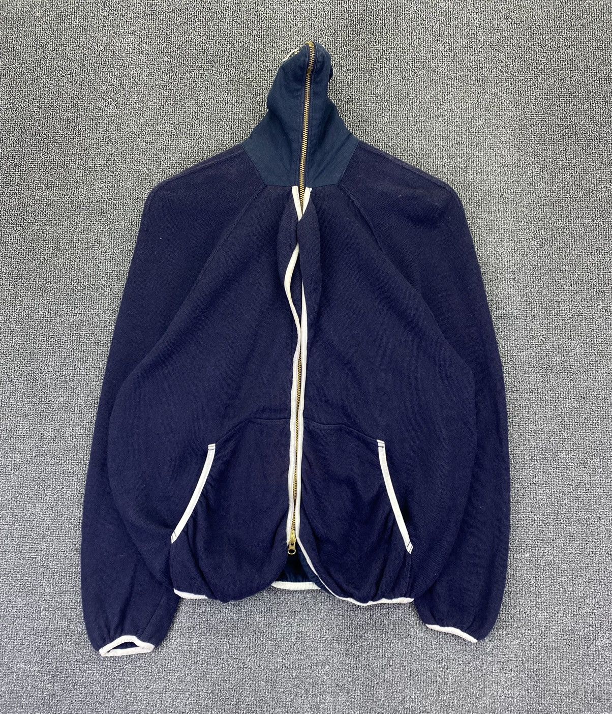 Issey Miyake Mercibeaucoup Issey Miyake Fully Hodded Wool Sweater Jacket Size US M / EU 48-50 / 2 - 2 Thumbnail