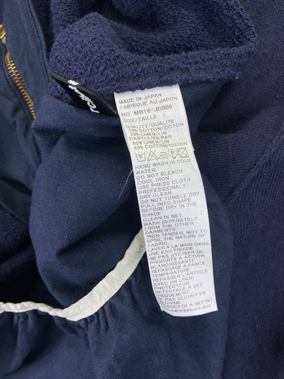 Issey Miyake Mercibeaucoup Issey Miyake Fully Hodded Wool Sweater Jacket Size US M / EU 48-50 / 2 - 7 Thumbnail