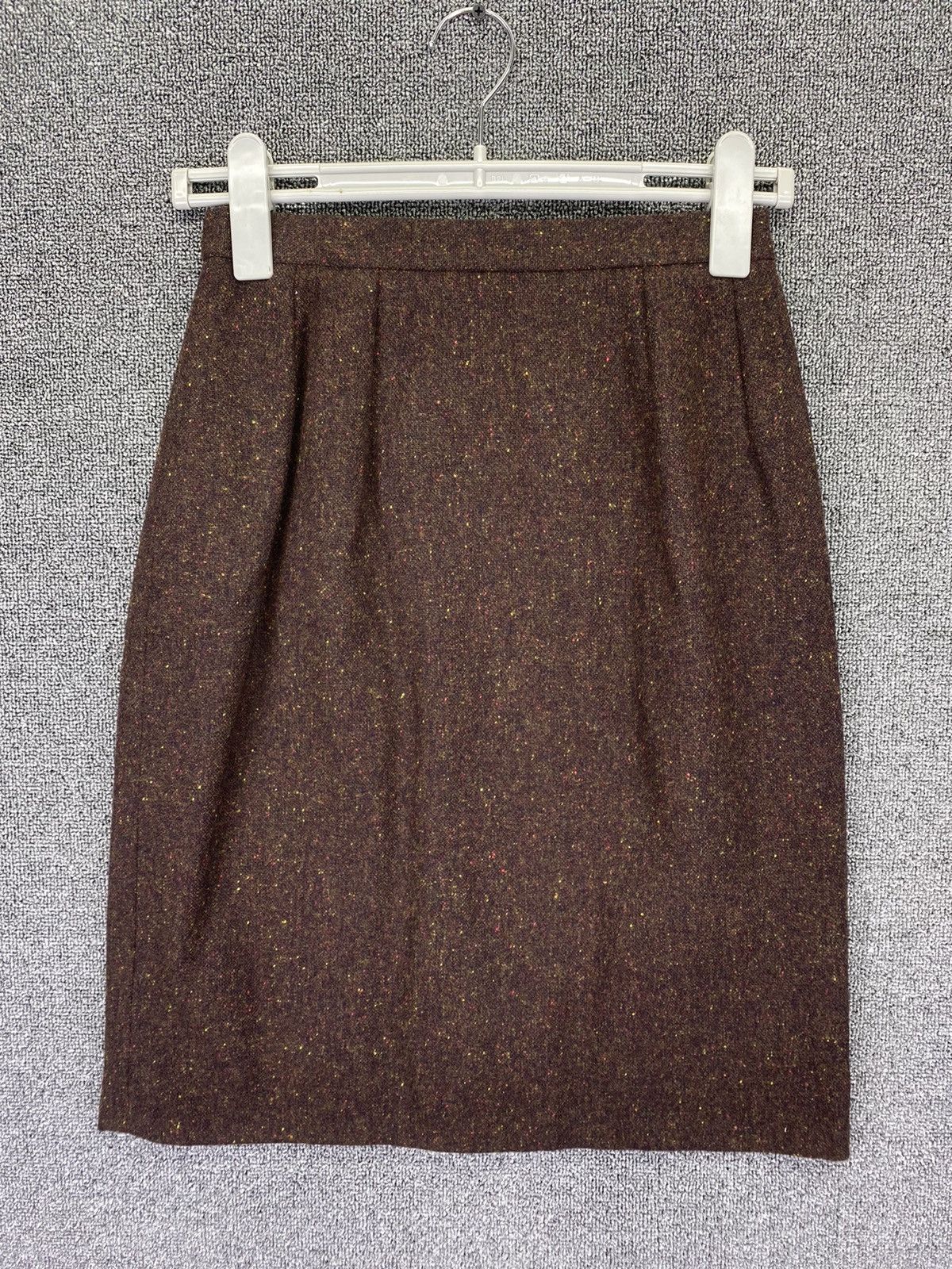 Celine Vintage Celine Paris Trema JC Wool Mini Skirts Size 28" / US 6 / IT 42 - 8 Thumbnail
