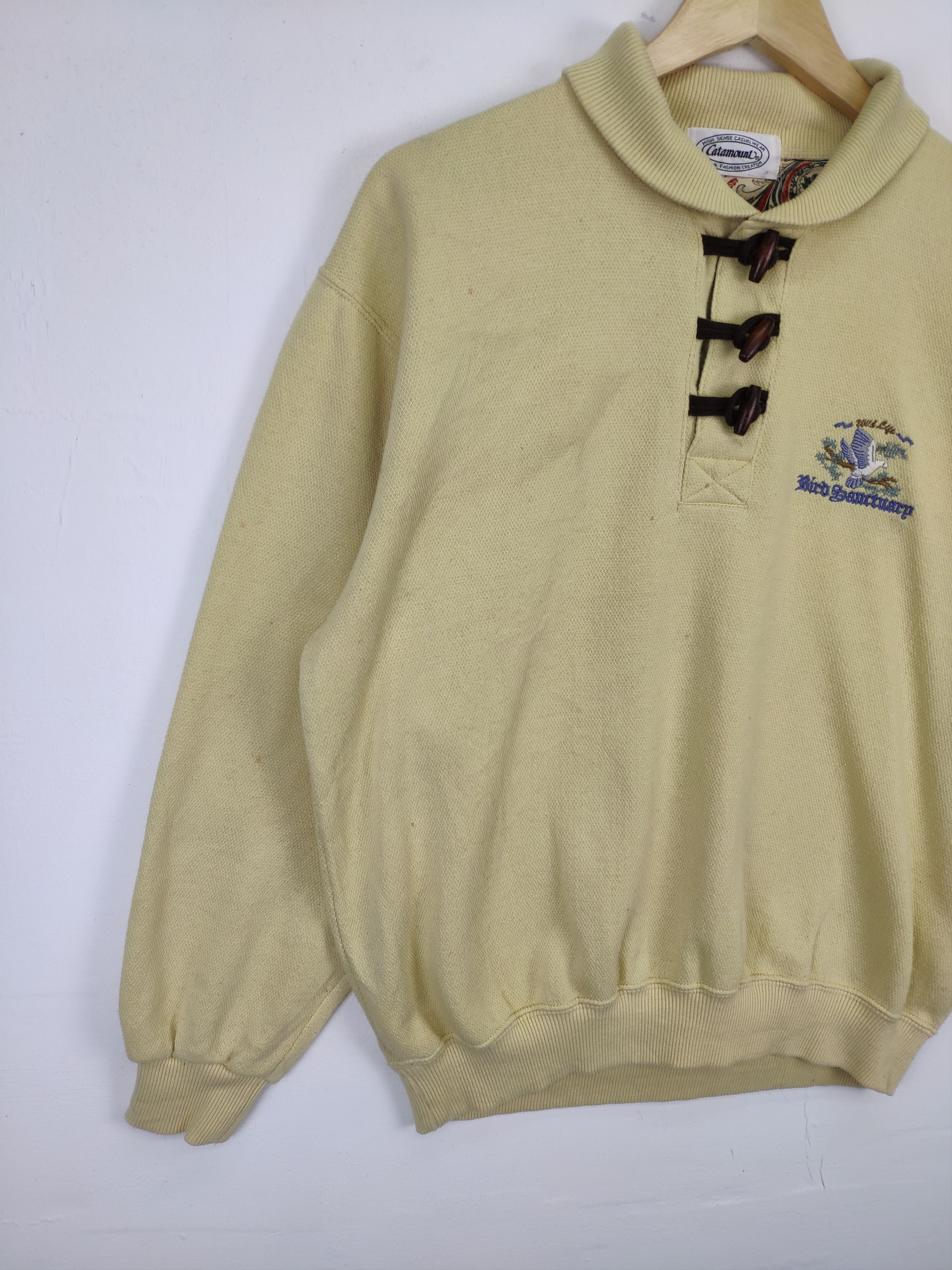 Japanese Brand × Vintage Vintage Polo Shirt Knit Style by Catamount Size US M / EU 48-50 / 2 - 6 Thumbnail