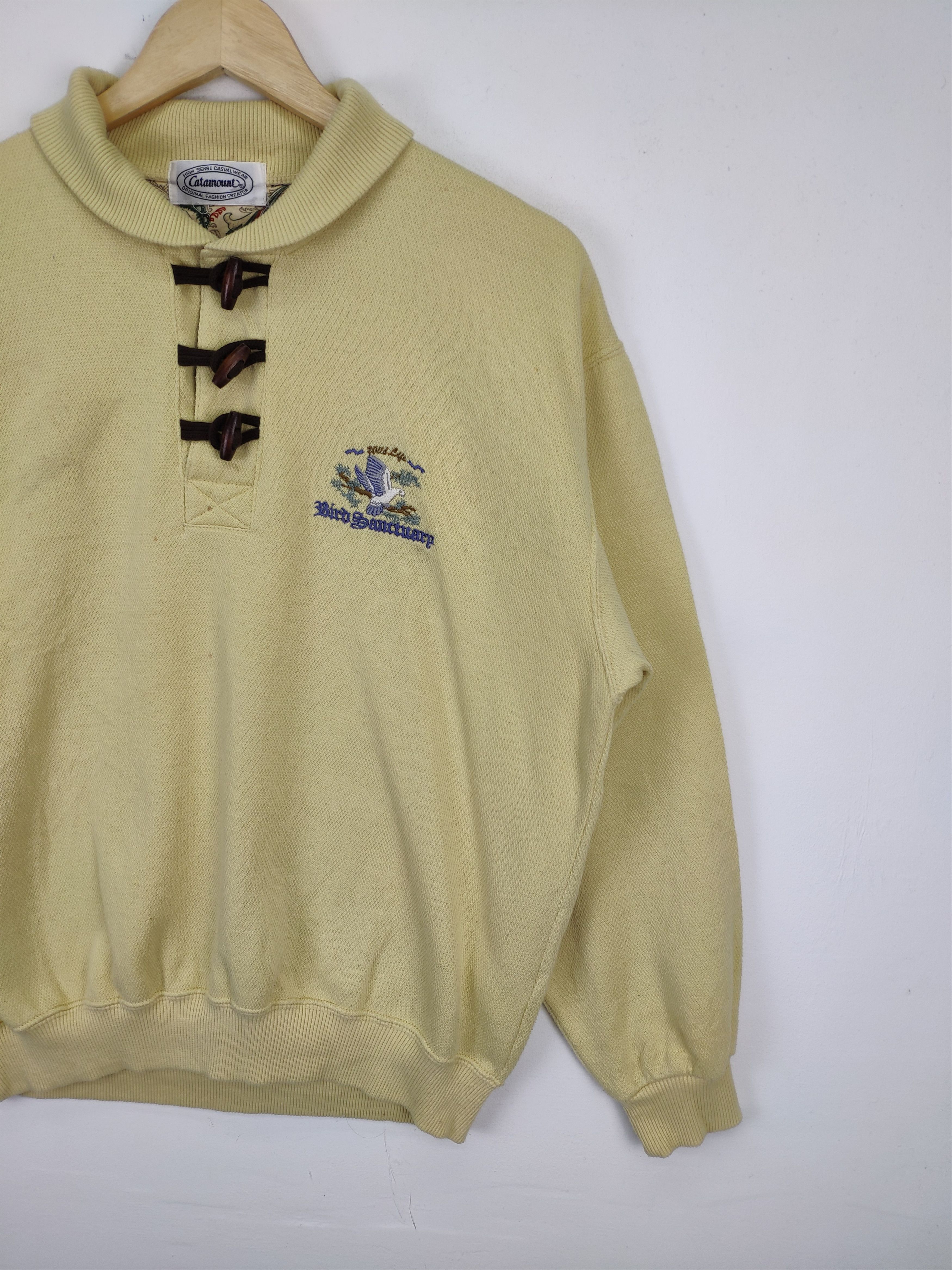 Japanese Brand × Vintage Vintage Polo Shirt Knit Style by Catamount Size US M / EU 48-50 / 2 - 5 Thumbnail