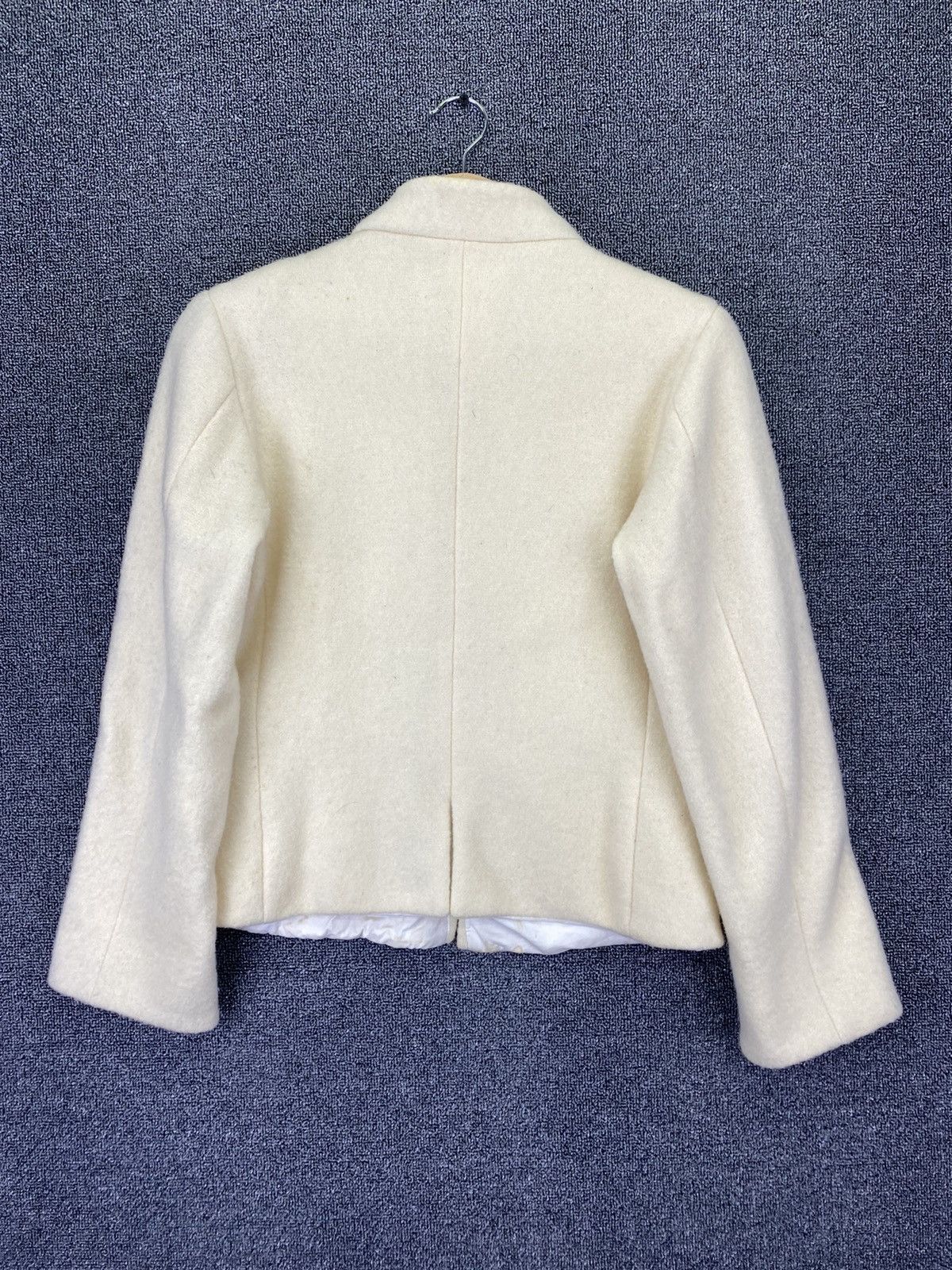 agnes b. Vintage Agnes B Wool Coats Jacket Size S / US 4 / IT 40 - 6 Thumbnail