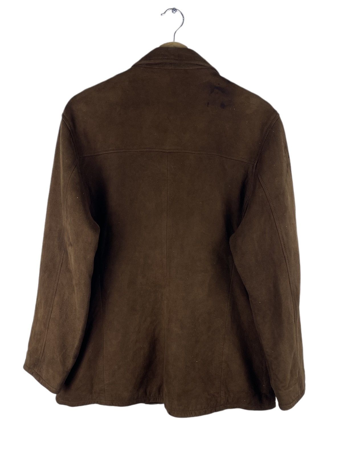 Leather Timberland Weather Gear Lamb Skin Suede Leather Coat Jacket Size XL / US 12-14 / IT 48-50 - 2 Thumbnail