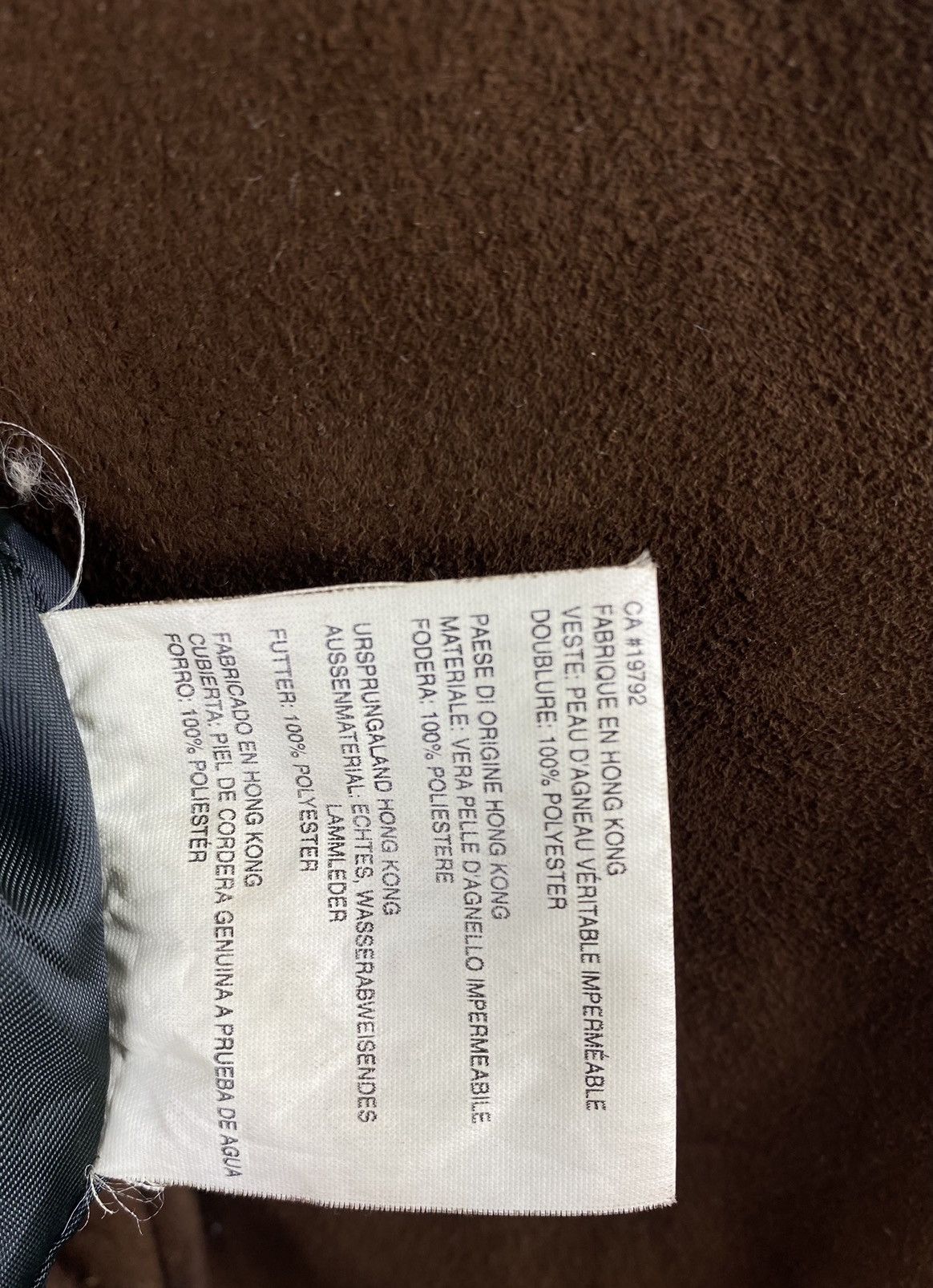 Leather Timberland Weather Gear Lamb Skin Suede Leather Coat Jacket Size XL / US 12-14 / IT 48-50 - 6 Thumbnail