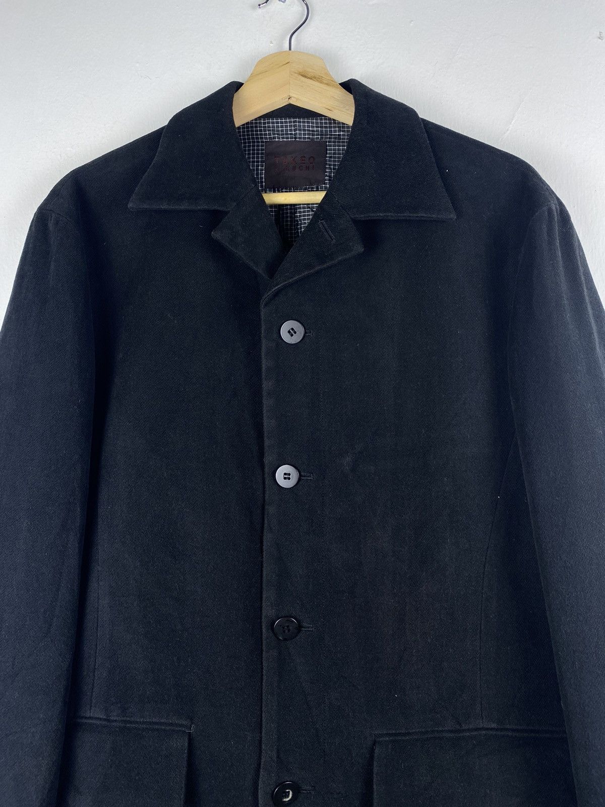Takeo Kikuchi Vintage Takeo Kikuchi Collar Coats Button Up Long Jacket Size US L / EU 52-54 / 3 - 4 Thumbnail
