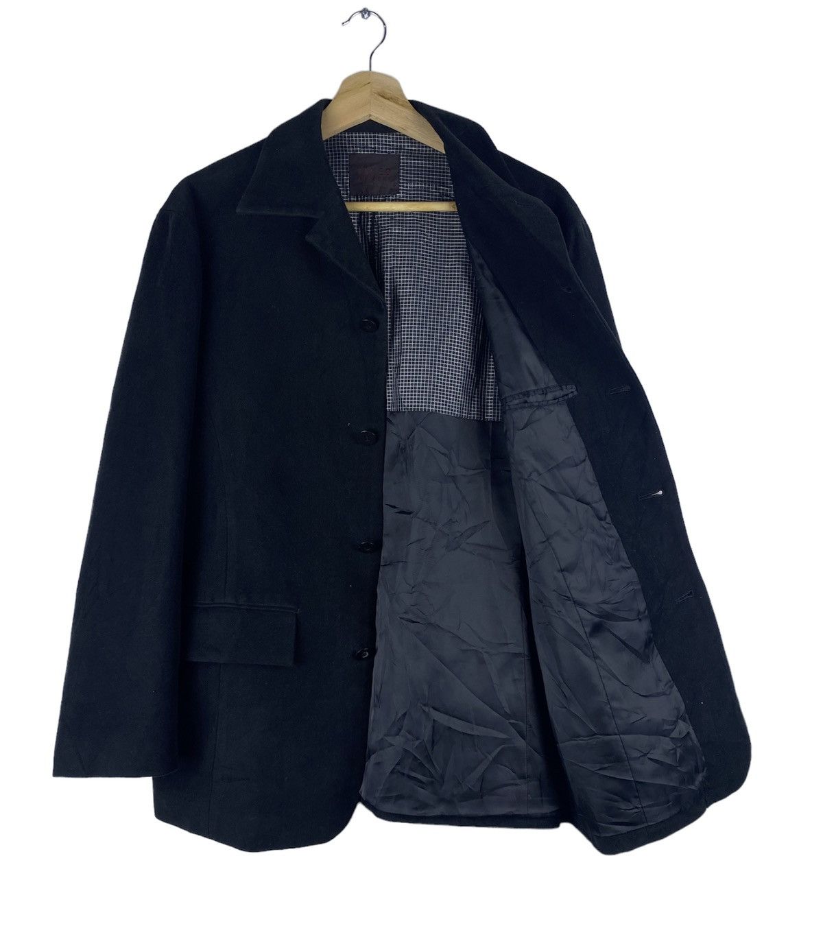 Takeo Kikuchi Vintage Takeo Kikuchi Collar Coats Button Up Long Jacket Size US L / EU 52-54 / 3 - 1 Thumbnail