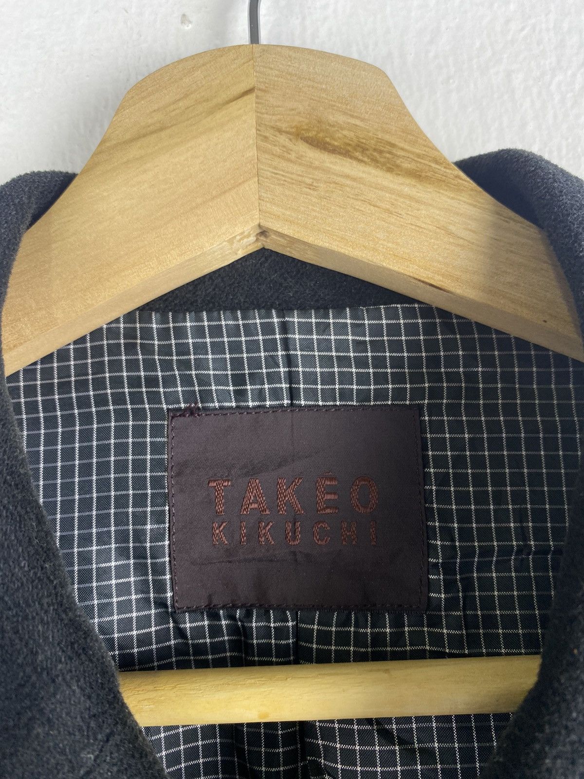 Takeo Kikuchi Vintage Takeo Kikuchi Collar Coats Button Up Long Jacket Size US L / EU 52-54 / 3 - 5 Thumbnail