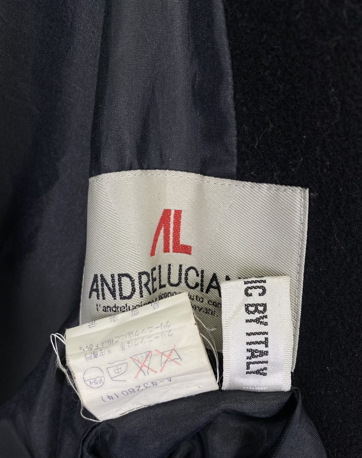 Andreluciano Vintage Andreluciano Wool Long Coats Jacket Size XXL / US 16-18 / IT 52-54 - 7 Thumbnail