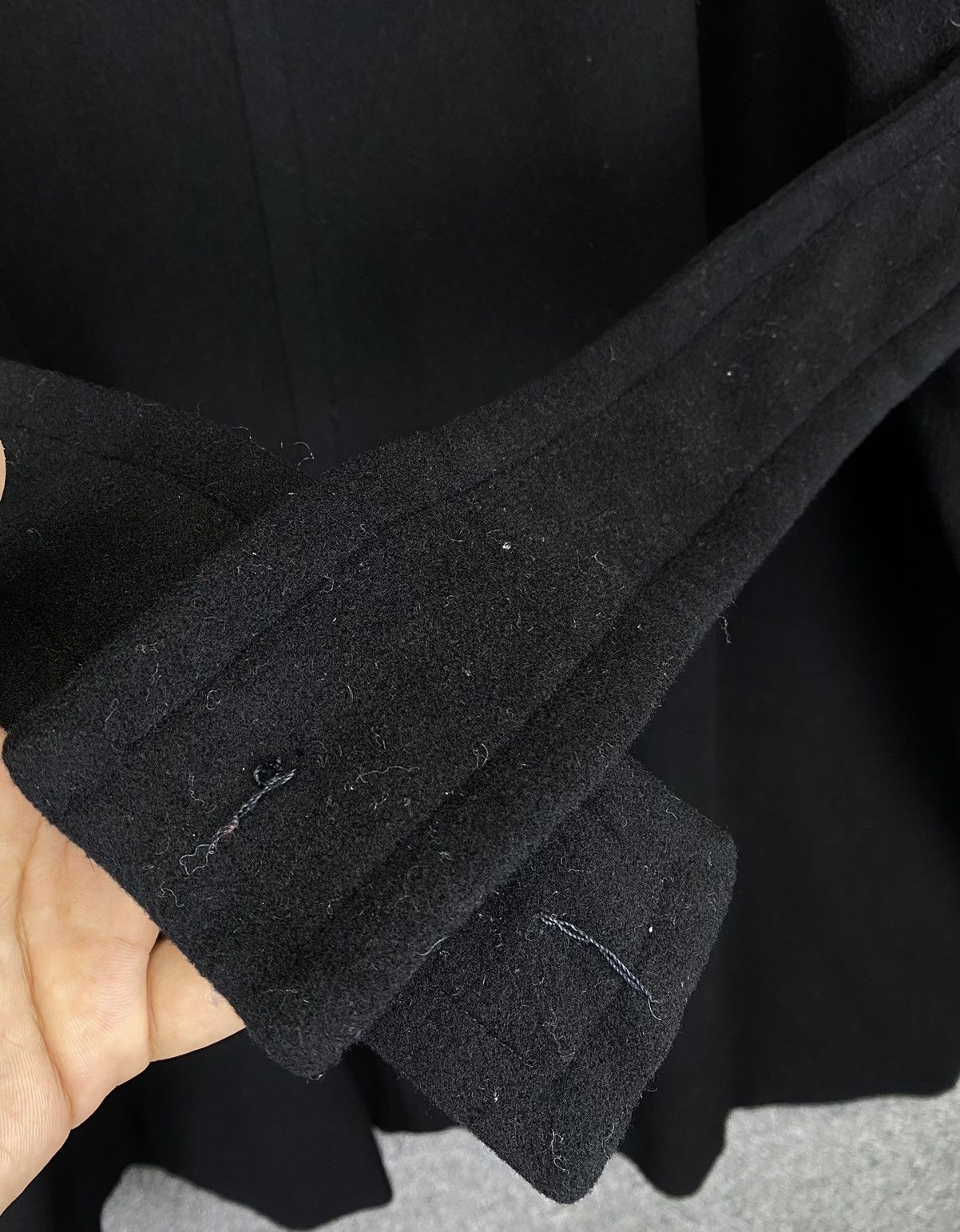 Andreluciano Vintage Andreluciano Wool Long Coats Jacket Size XXL / US 16-18 / IT 52-54 - 11 Thumbnail