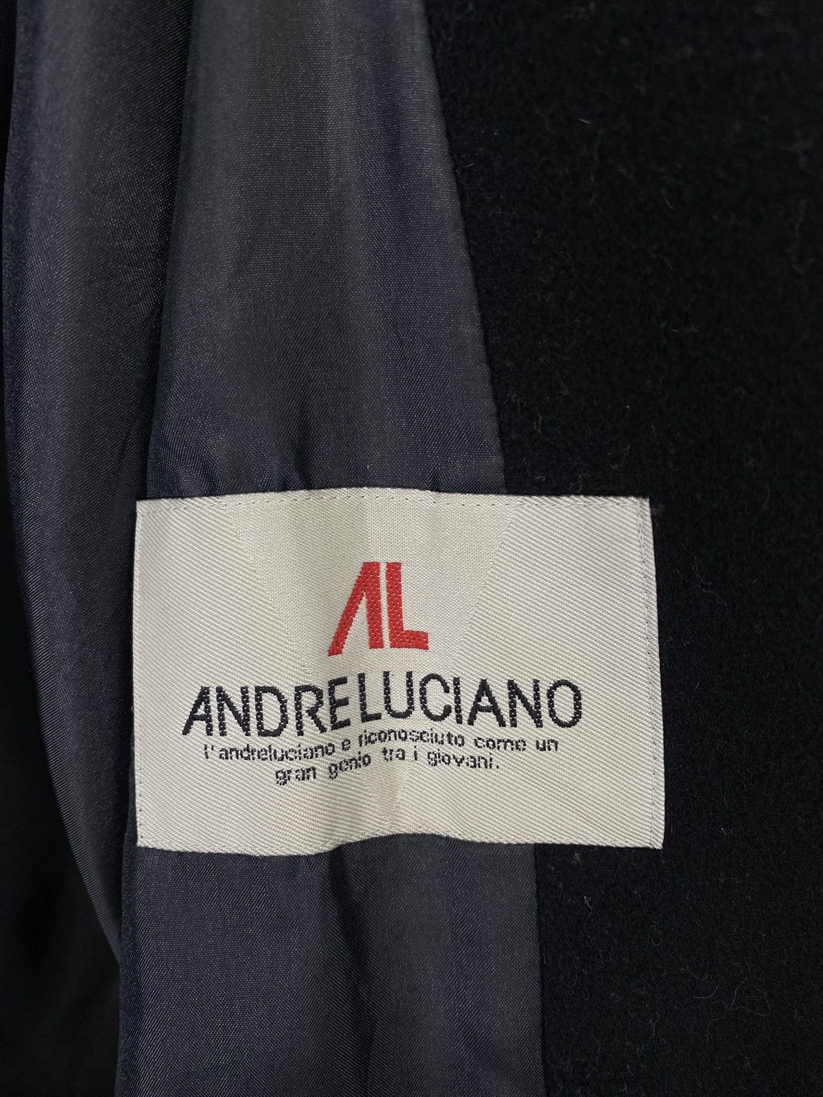 Andreluciano Vintage Andreluciano Wool Long Coats Jacket Size XXL / US 16-18 / IT 52-54 - 6 Thumbnail