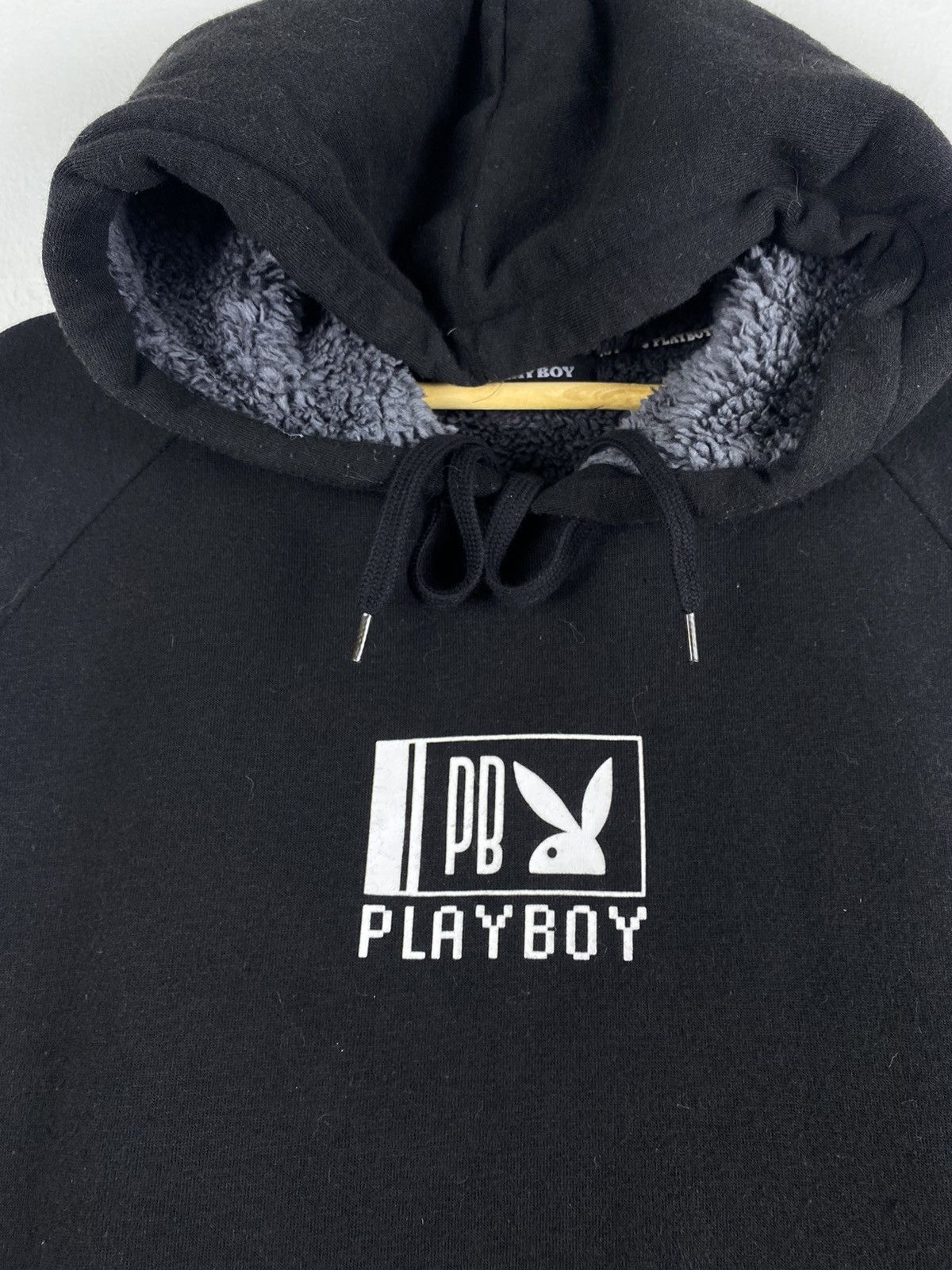 Playboy GONE 🔥 Vintage Playboy Lining Sherpa Sweatshirt Size US XL / EU 56 / 4 - 4 Thumbnail