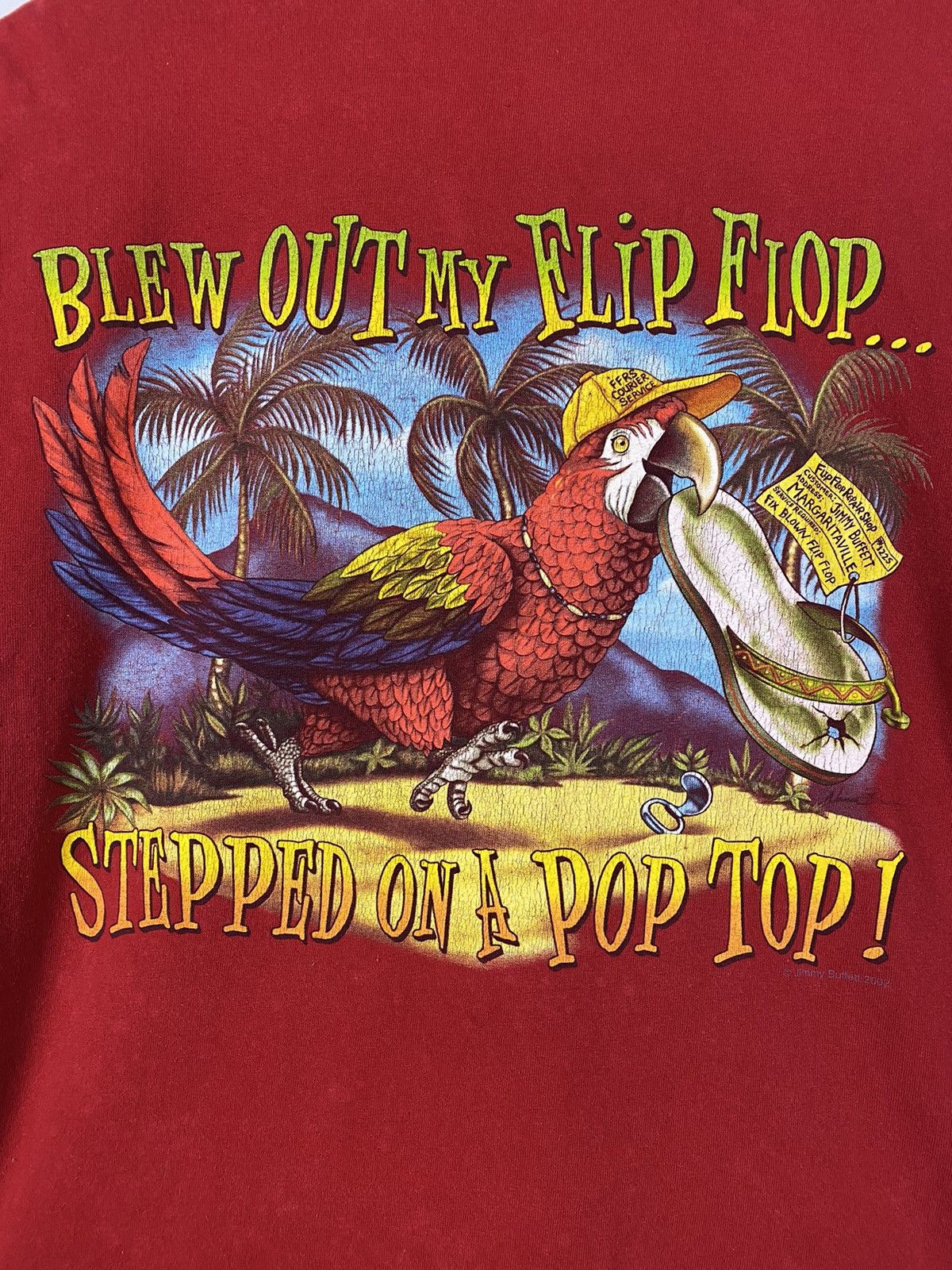 Band Tees Vintage Y2K Jimmy Buffet’s Margaritaville Punk Tee T Shirts Size US M / EU 48-50 / 2 - 4 Thumbnail