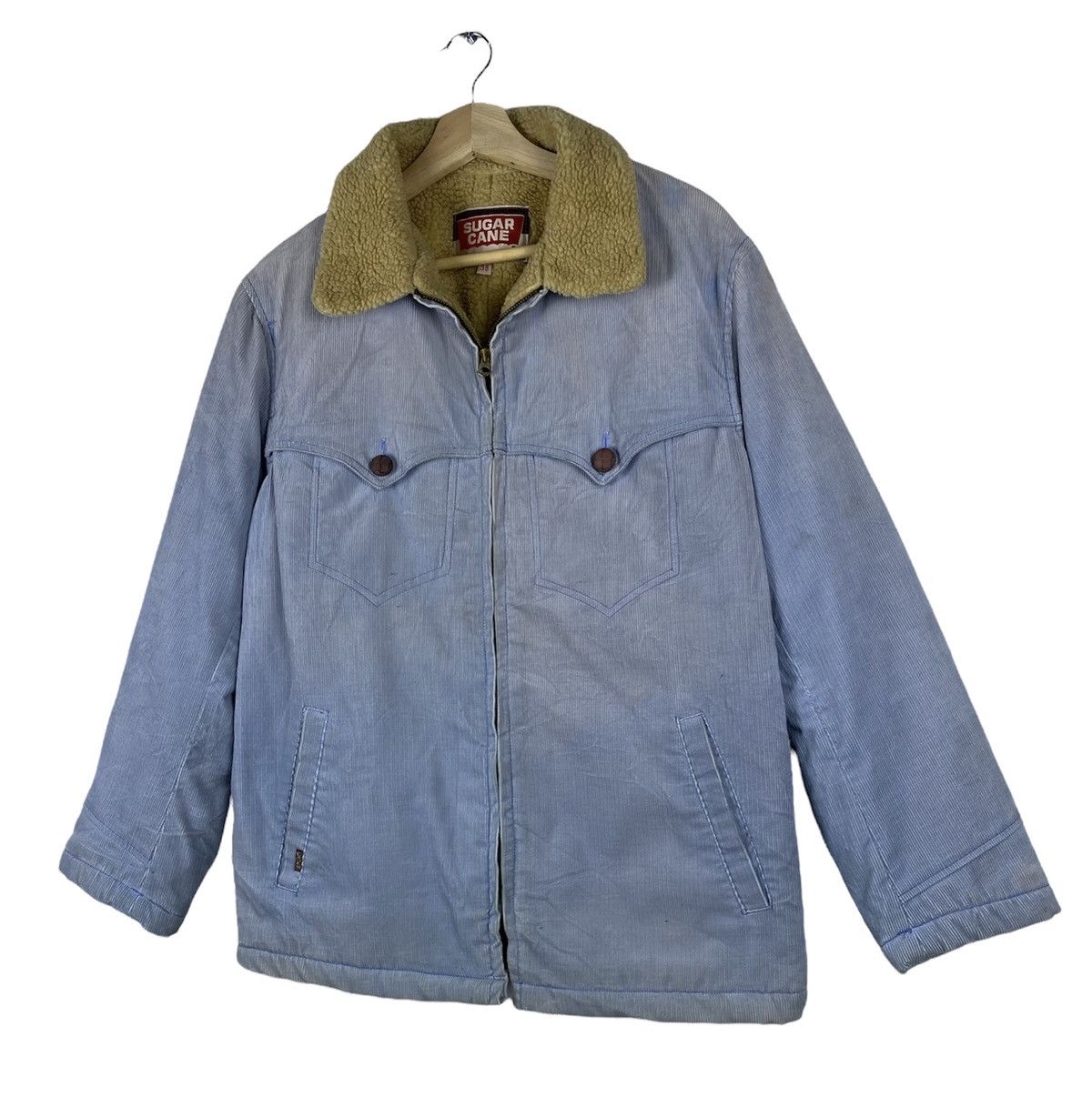 Sugar Cane Vintage Sugar Cane Shearling Lining Corduroy Jacket Size US L / EU 52-54 / 3 - 2 Thumbnail