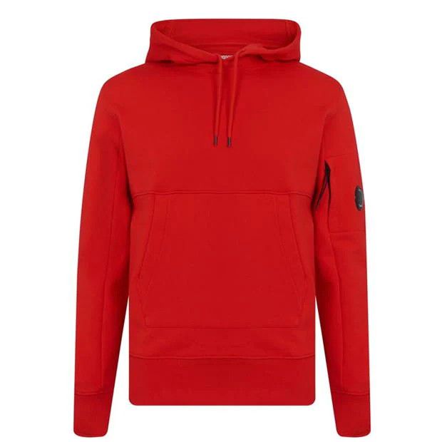 DIAGONAL RAISED FLEECE HOODIE