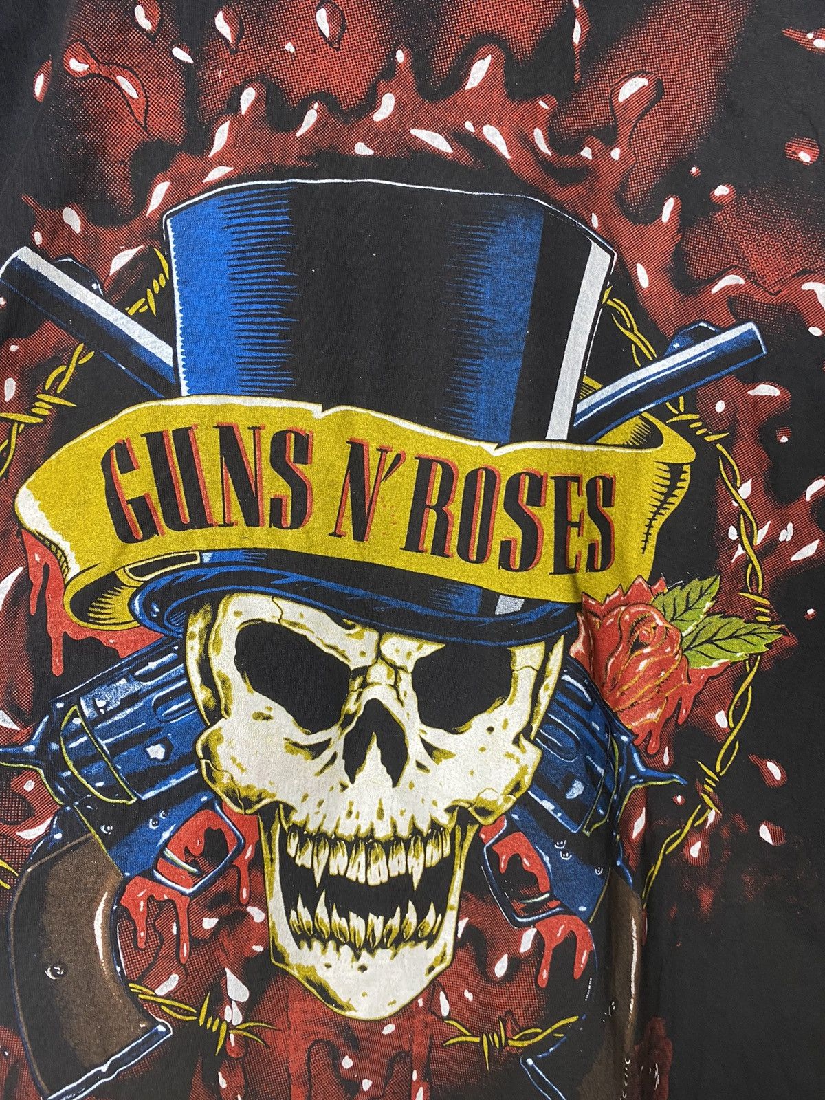 Band Tees Vintage 90s VeryRare Guns N Roses Use Your Illusion Band Tee Size US XL / EU 56 / 4 - 3 Thumbnail