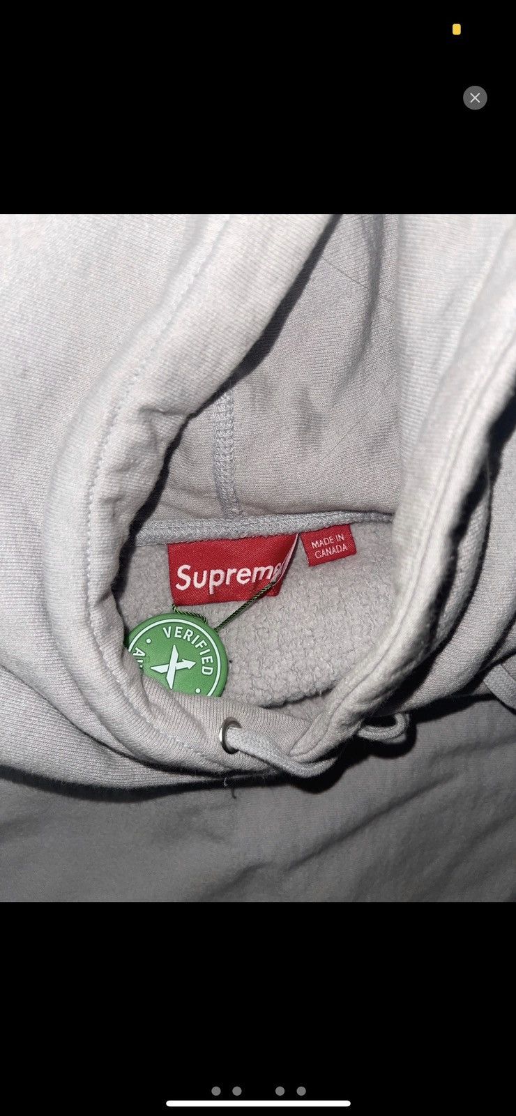 Supreme Supreme Small Box Hooded Sweatshirt Grey size small *RARE* Size US S / EU 44-46 / 1 - 6 Thumbnail