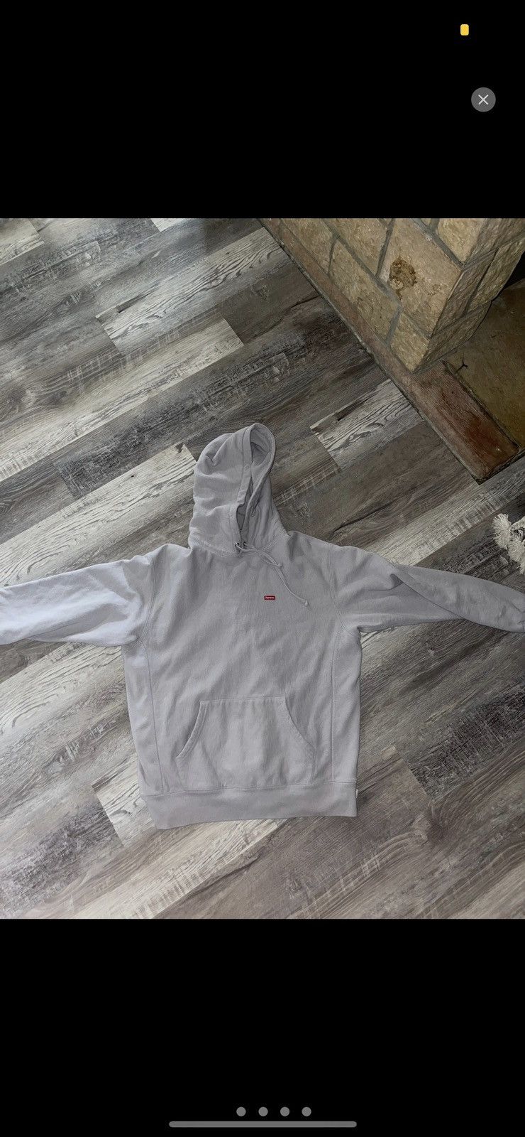 Supreme Supreme Small Box Hooded Sweatshirt Grey size small *RARE* Size US S / EU 44-46 / 1 - 5 Thumbnail