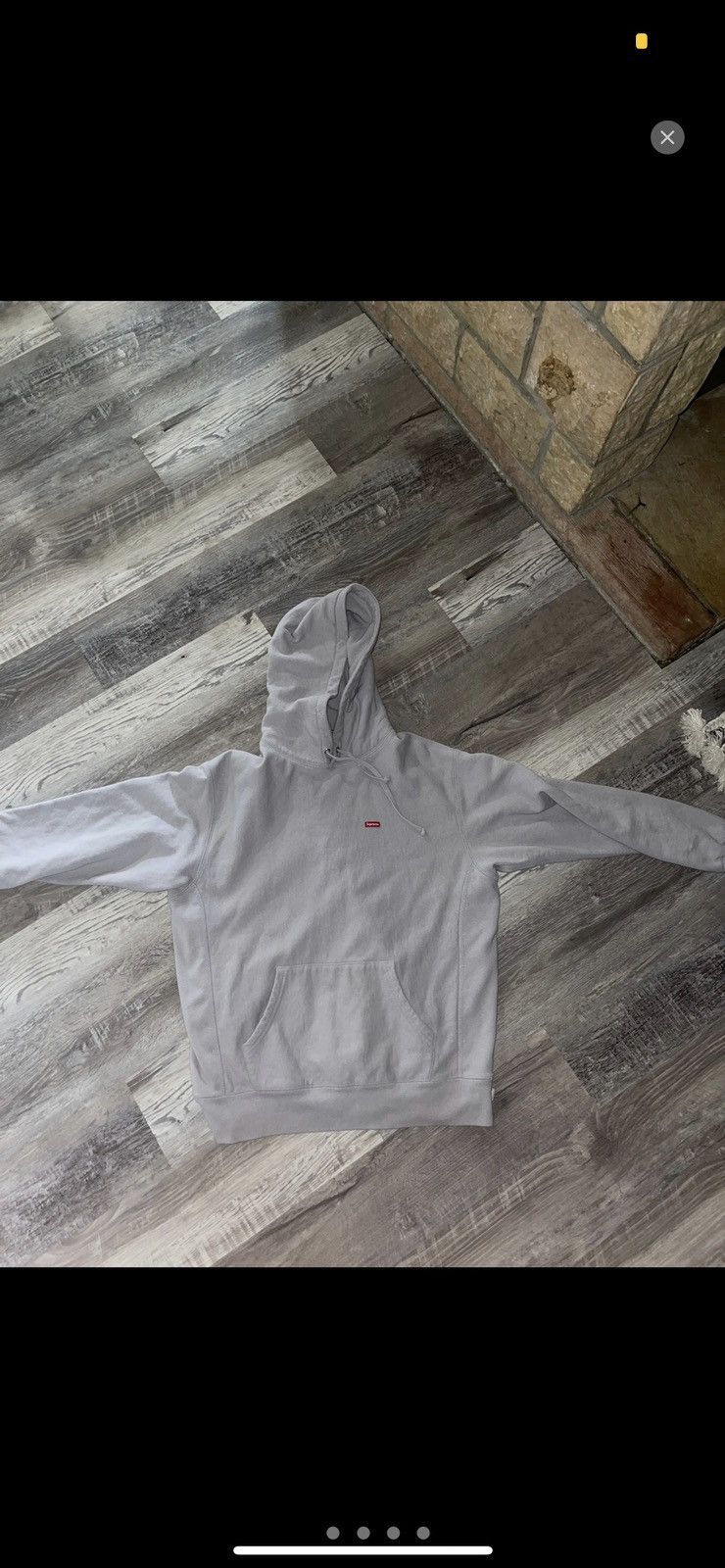 Supreme Supreme Small Box Hooded Sweatshirt Grey size small *RARE* Size US S / EU 44-46 / 1 - 1 Thumbnail