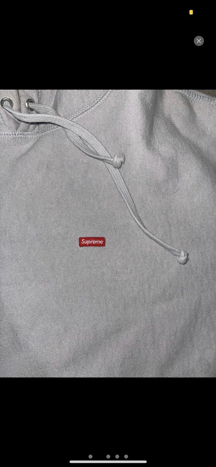 Supreme Supreme Small Box Hooded Sweatshirt Grey size small *RARE* Size US S / EU 44-46 / 1 - 2 Thumbnail